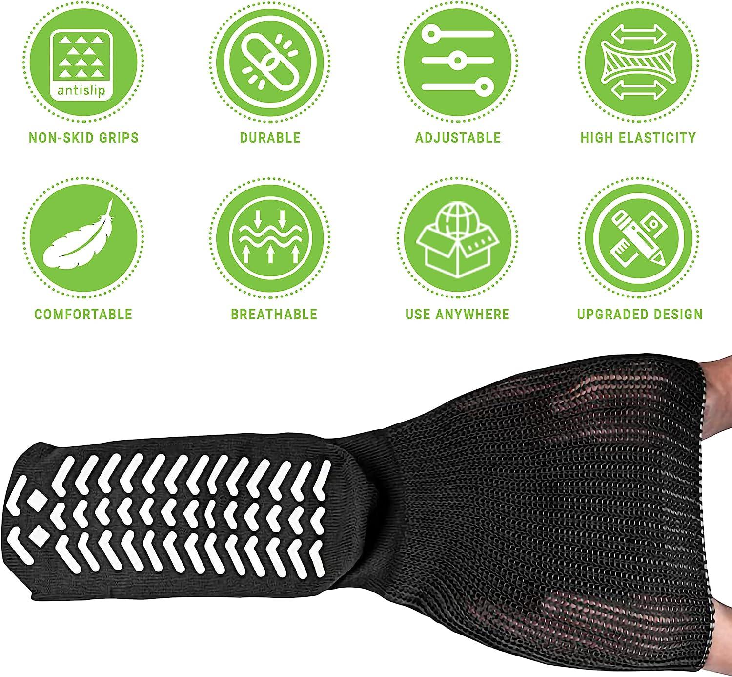 Pairs Extra Wide Bariatric Non Slip Socks for Edema, Lymphedema