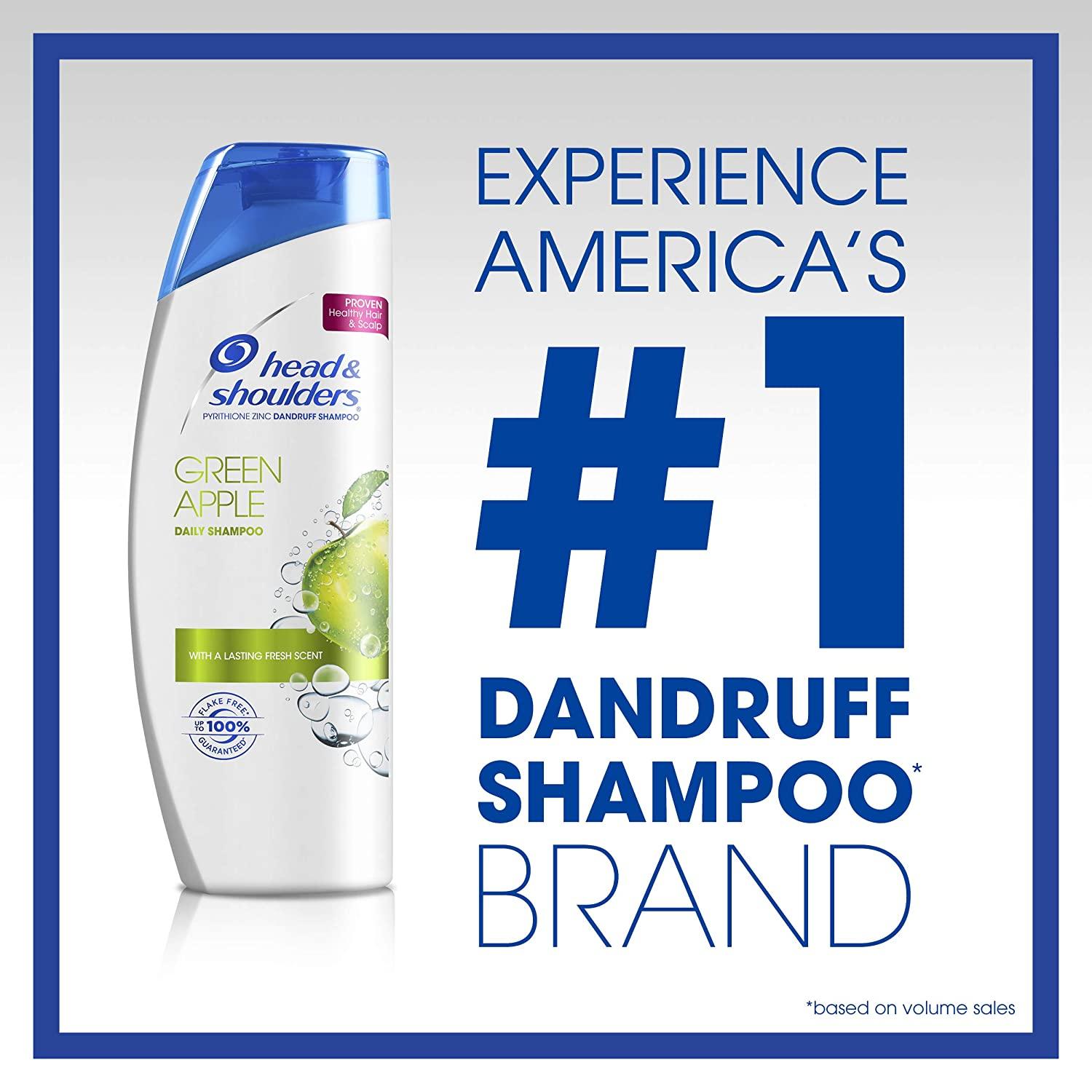 Head & Shoulders Green Apple Dailyuse Antidandruff Shampoo and