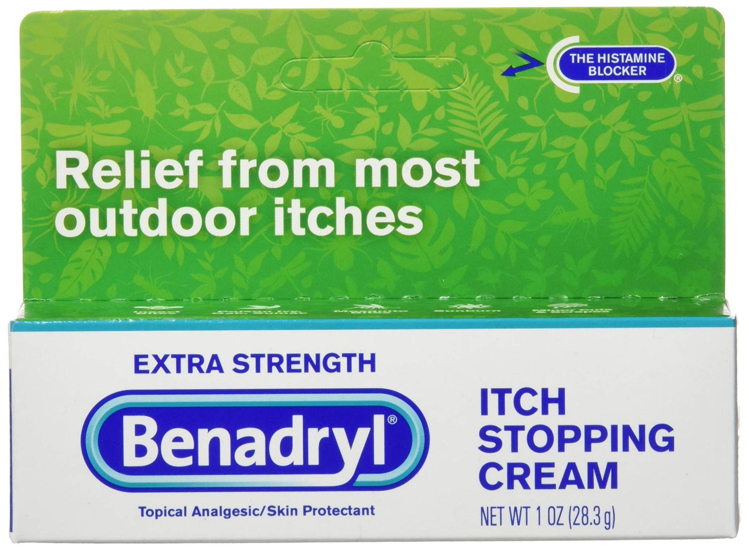 Benadryl Extra Strength AntiItch Topical Gel with 2 Diphenhydramine