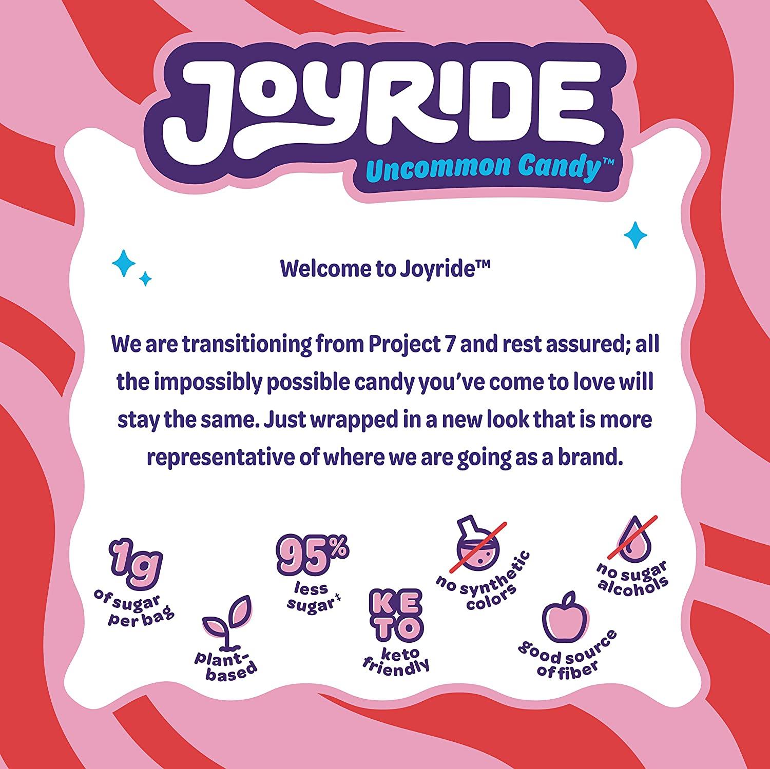 Project 7 Low Sugar Red Licorice Candy Keto Friendly & Vegan Candy with