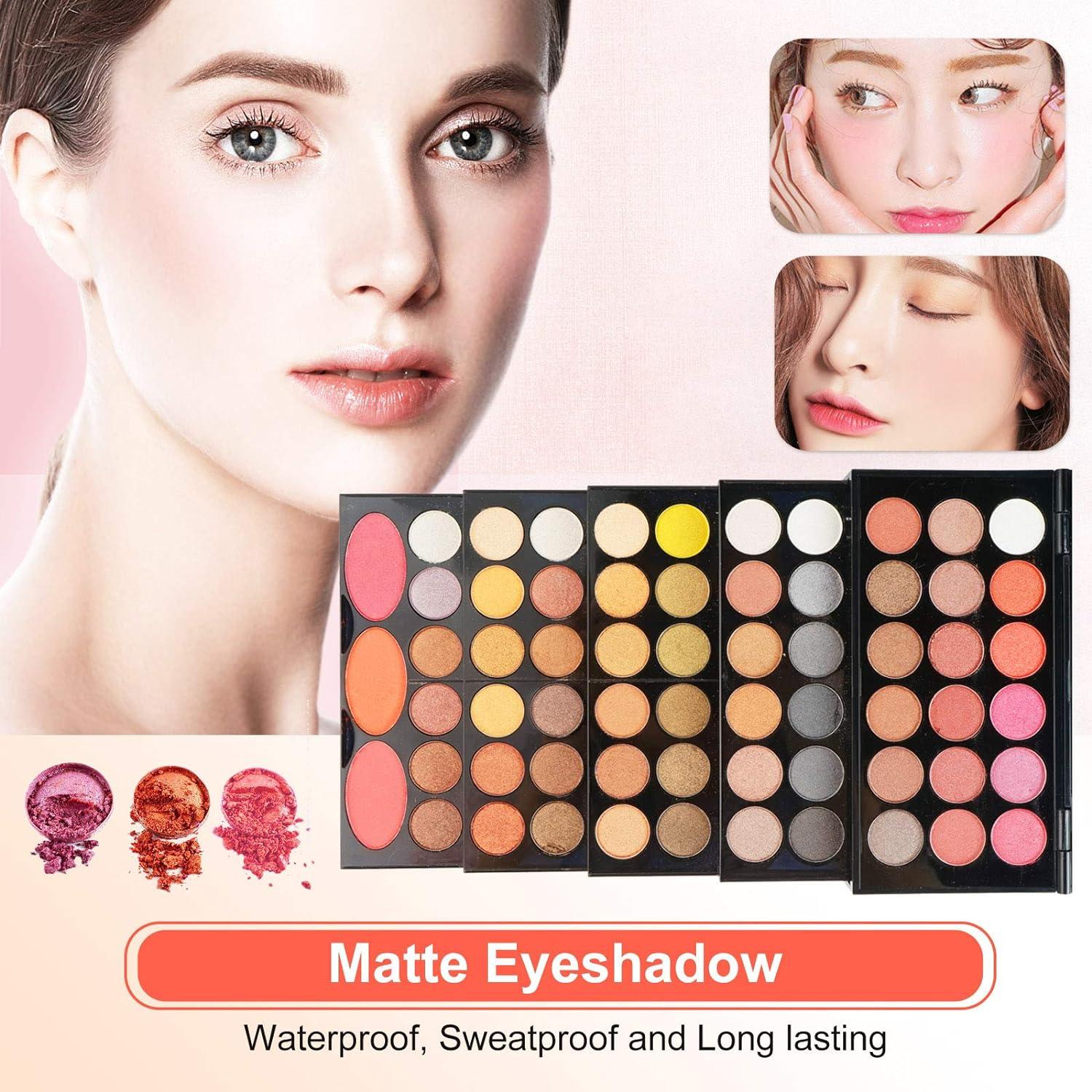 CHSEEO Multipurpose Makeup Kit Pro Makeup Gift Set Makeup Essential