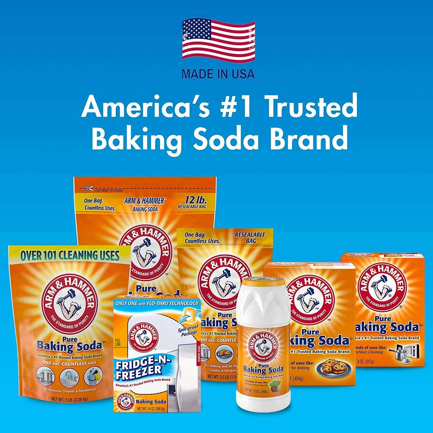 Arm & Hammer Pure Baking Soda Shaker 12 Oz Pack of 6 Multipack Deal
