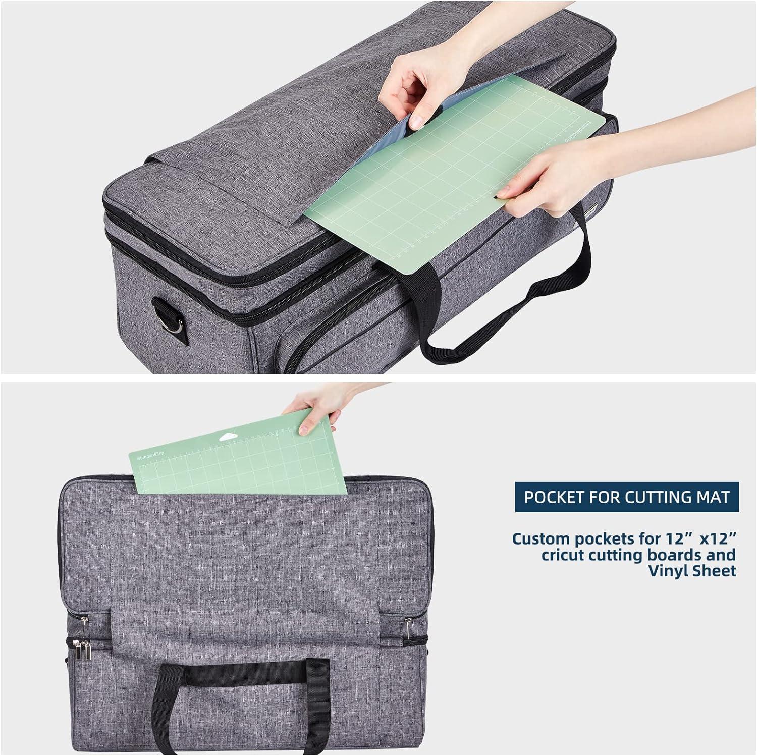 Accessories Suppliers Bag with Pockets Storage Organizer Carrying Case for Cricut  Explore Air 2 / Cricut Maker Cutting Machine