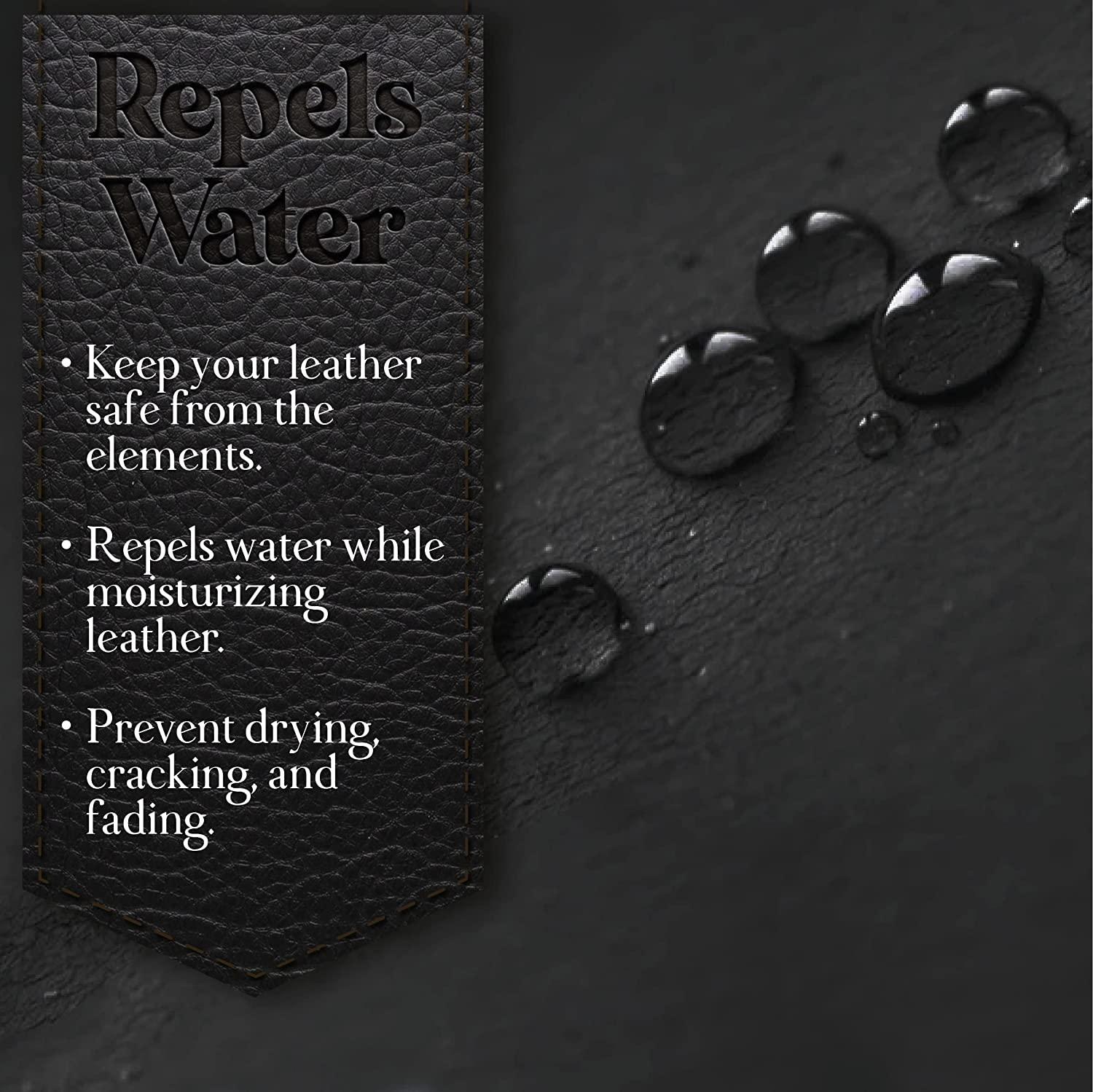 MR. LEATHER Cleaner and Conditioner 16 oz WaterRepellant Leather Protector Spray for Sofas