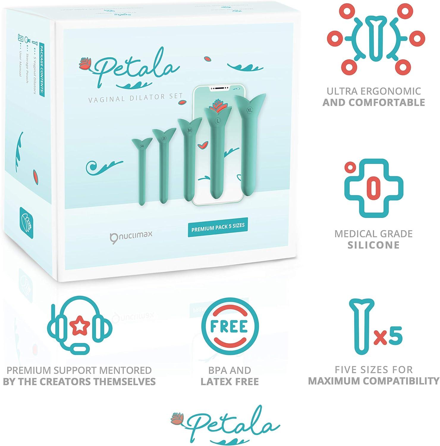 Silicone Pelvic Floor Muscle Dilators Women Trainer With Smartphone