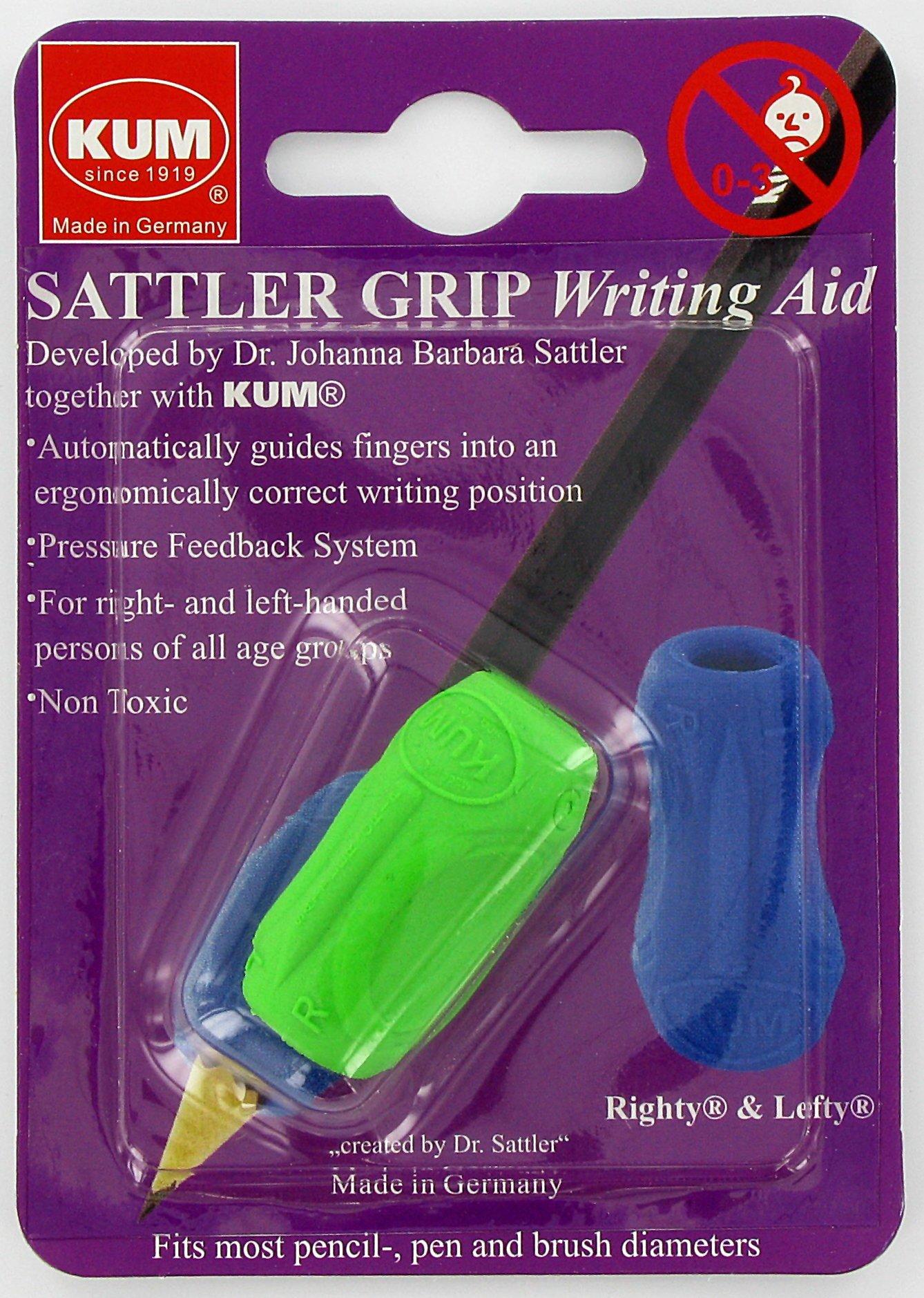 Kum 406.00.22 NonToxic Sattler Grip Writing Aid Assorted Colors