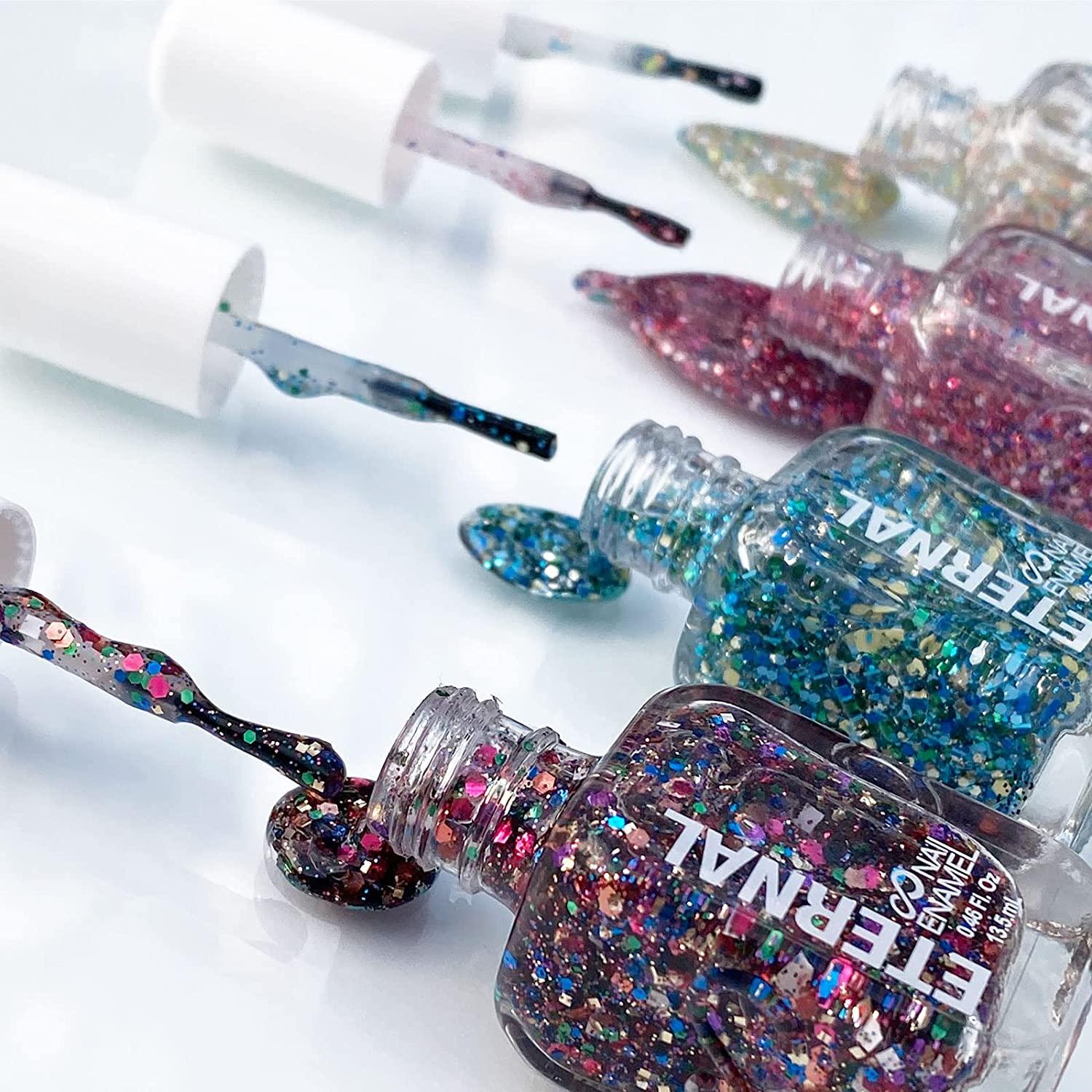 Eternal Collection 4 Piece Set Long Lasting, Quick Dry, Clear