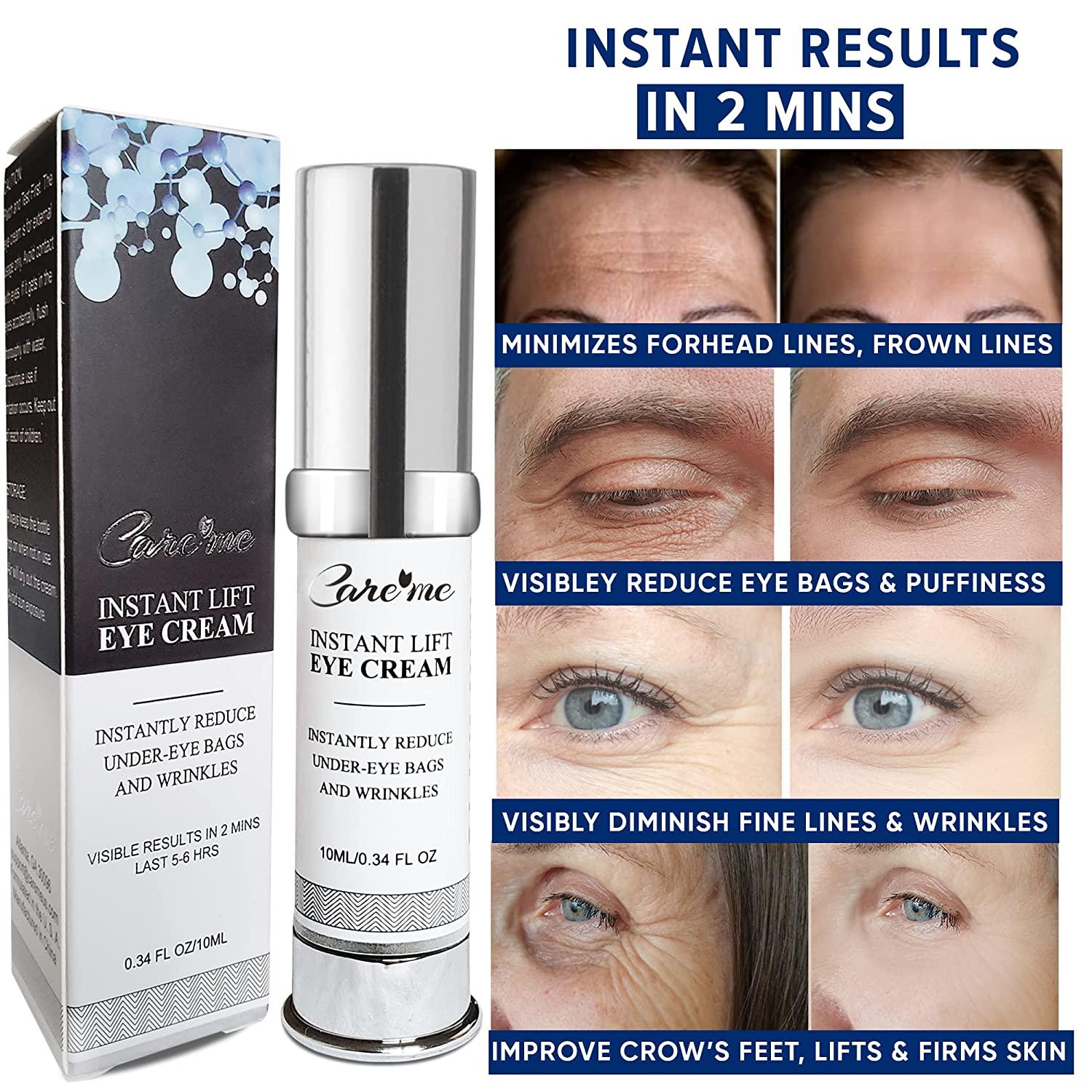 Firming Eye & Face Cream Reduce Bags & Puffiness, Smooth Wrinkles