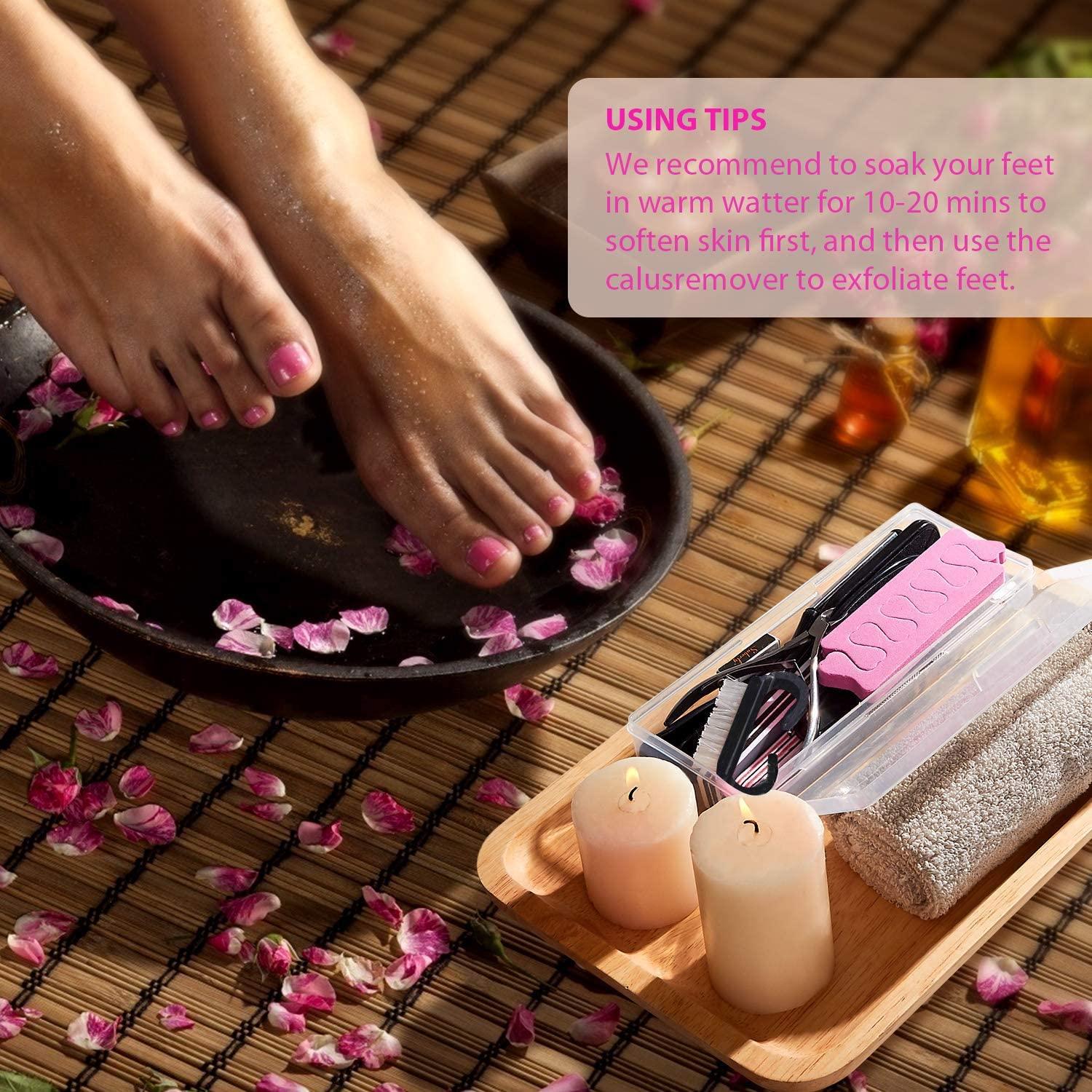 AdamStar 23 in 1 Professional Pedicure Kit Foot Care Tools Set for