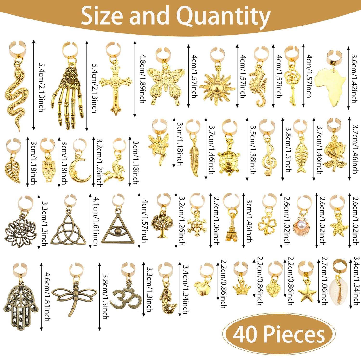 Resistance Bands 90-Piece Antique Bronze Jewelry Charms - Bulk Craft  Supplies For DIY Jewelry Making Brass Pendants