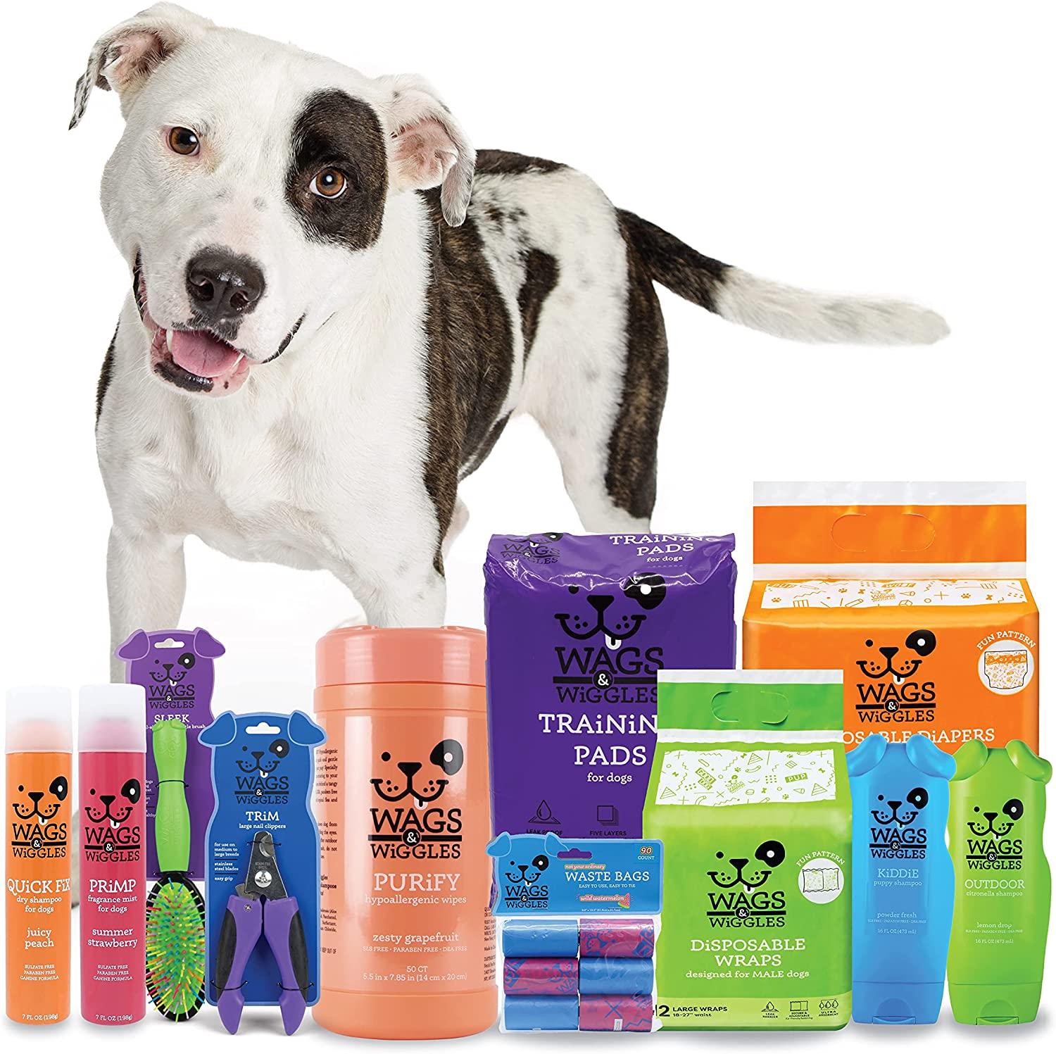 Wags Wiggles Pet Odor and Urine Eliminator Dog Odor and Dog Urine