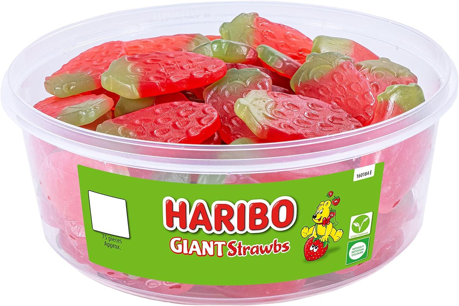 haribo-giant-strawbs-6-x-75-pieces-sweets-tub-825-g-buy-now-with
