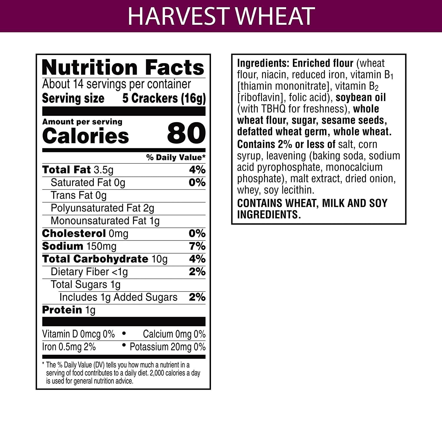 Kellogg's Toasteds Crackers, Party Snacks, Ready to Dip Snacks, Harvest