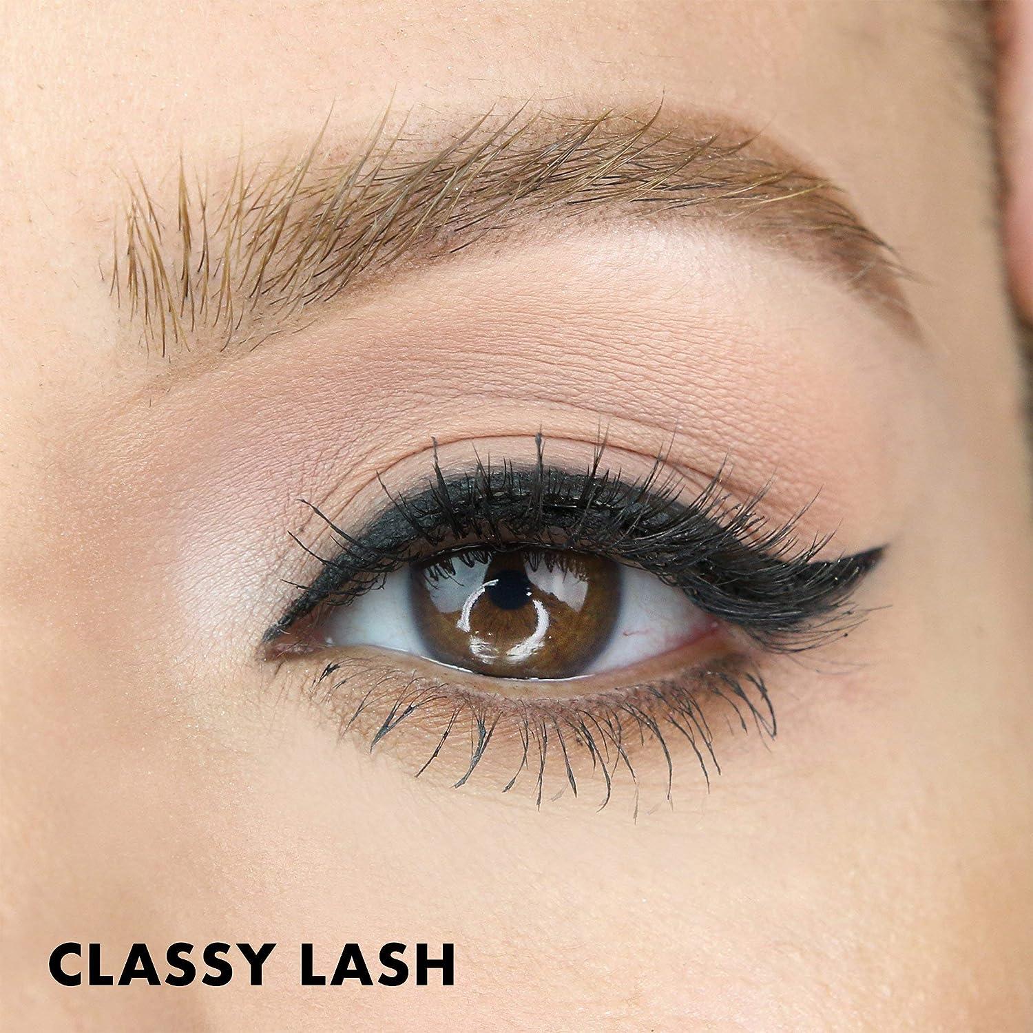 MoxieLash Magnetic Eyelashes with Eyeliner Kit - Classy Bundle