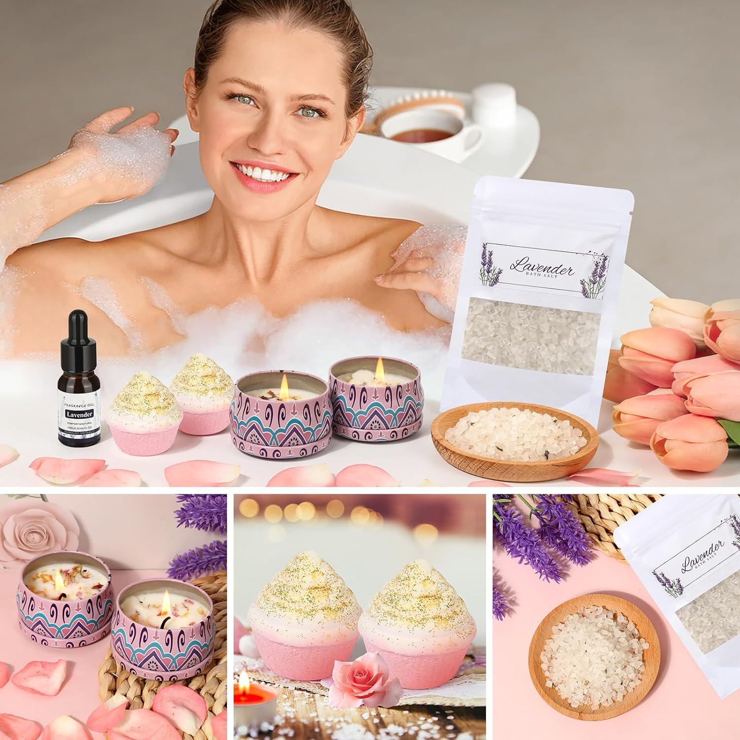 40th Birthday Pamper Gift Set For Women - Self Care Spa Hamper For Women Mum Mother Friend Sister Wife Her Self Care Relaxation Spa Relax Bath Gift Birthday Presents For Women - View #12