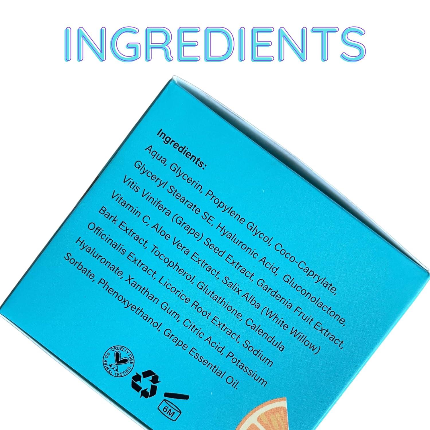 Overnight Hydrating Vitamin C & Hyaluronic Acid Facial Mask - Large 4oz |  Anti-Aging Exfoliating Brightening Moisturizer | Buy Now with Express  International Delivery | GoSupps.com