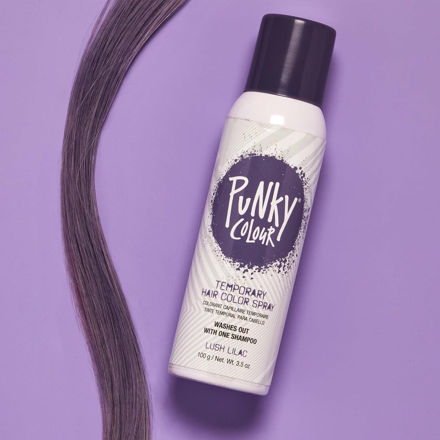 Punky Pastel Temporary Hair Color Spray Lush Lilac 3.5 oz 1-Pack
