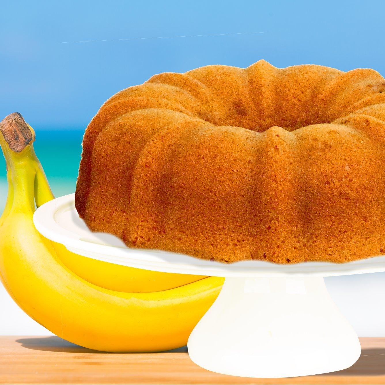 Ole Nassau Banana Rum Cake 20 oz Authentic Bahamian Rum Cake from The