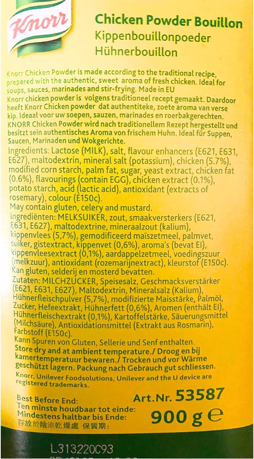 Knorr Chicken Powder Seasoning 900g - Authentic Flavors for Delicious ...