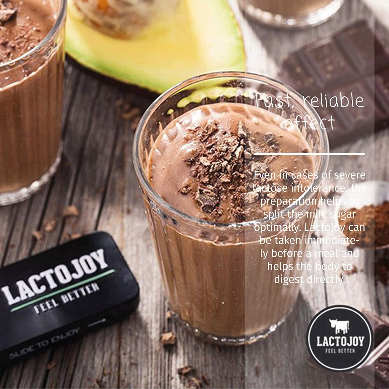 LactoJoy Lactase Pills Powerful Enzymes for Lactose Intolerance