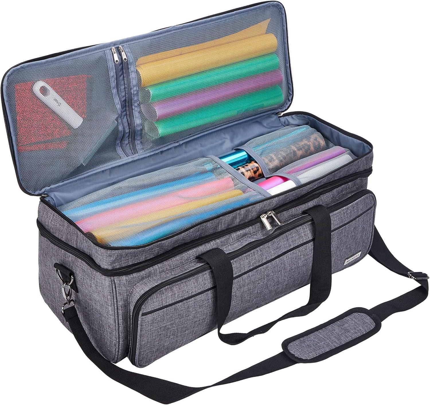 NICOGENA Carrying Case with Double Layer for Cricut Joy, Tote Bag