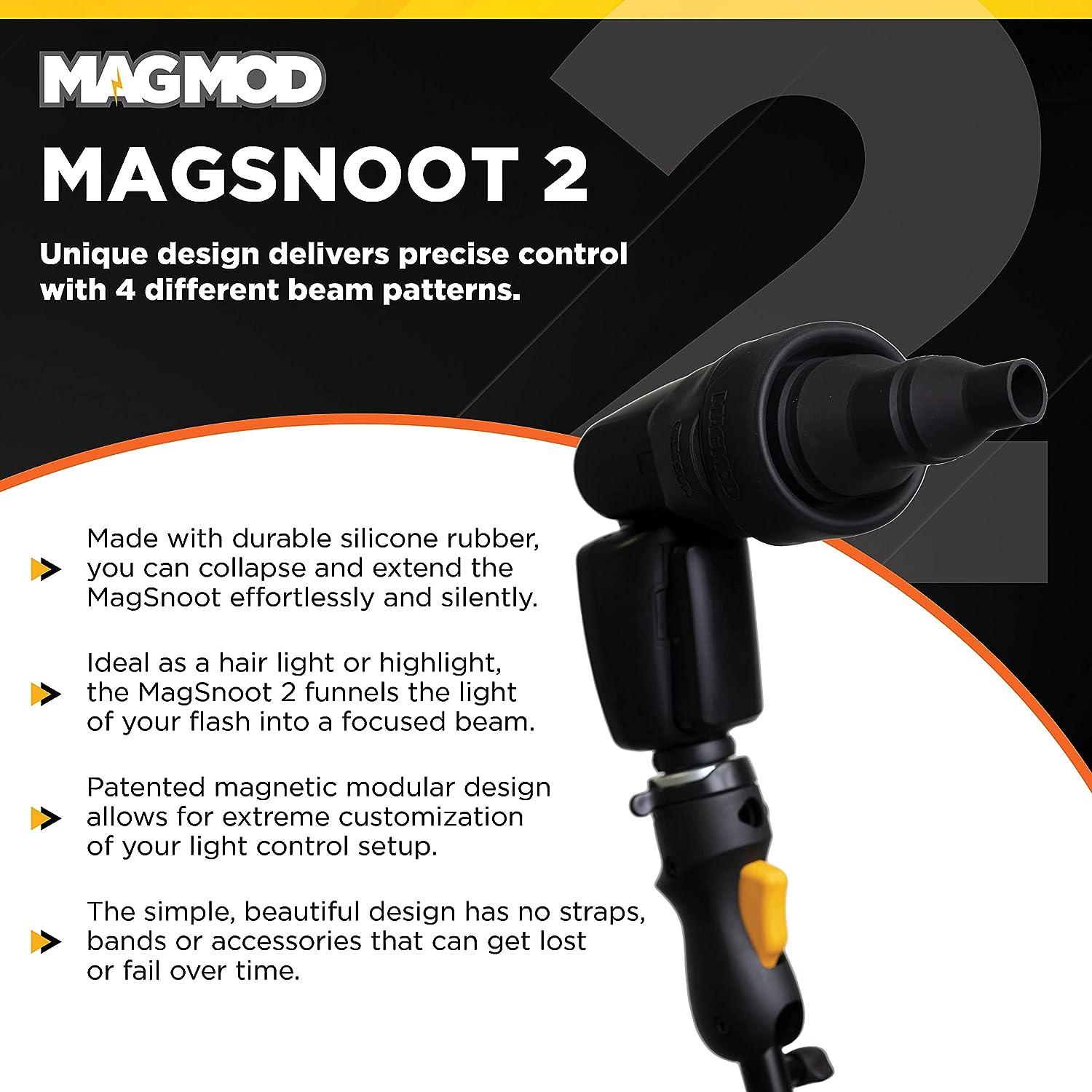MagSnoot 2 Light Modifier by MagMod Photography Lighting Flash