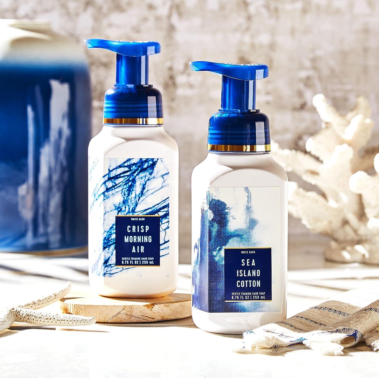 Bath & Body Works White Barn 'Vanilla Coconut' Exfoliating Hand Soap 8.3 oz  RARE