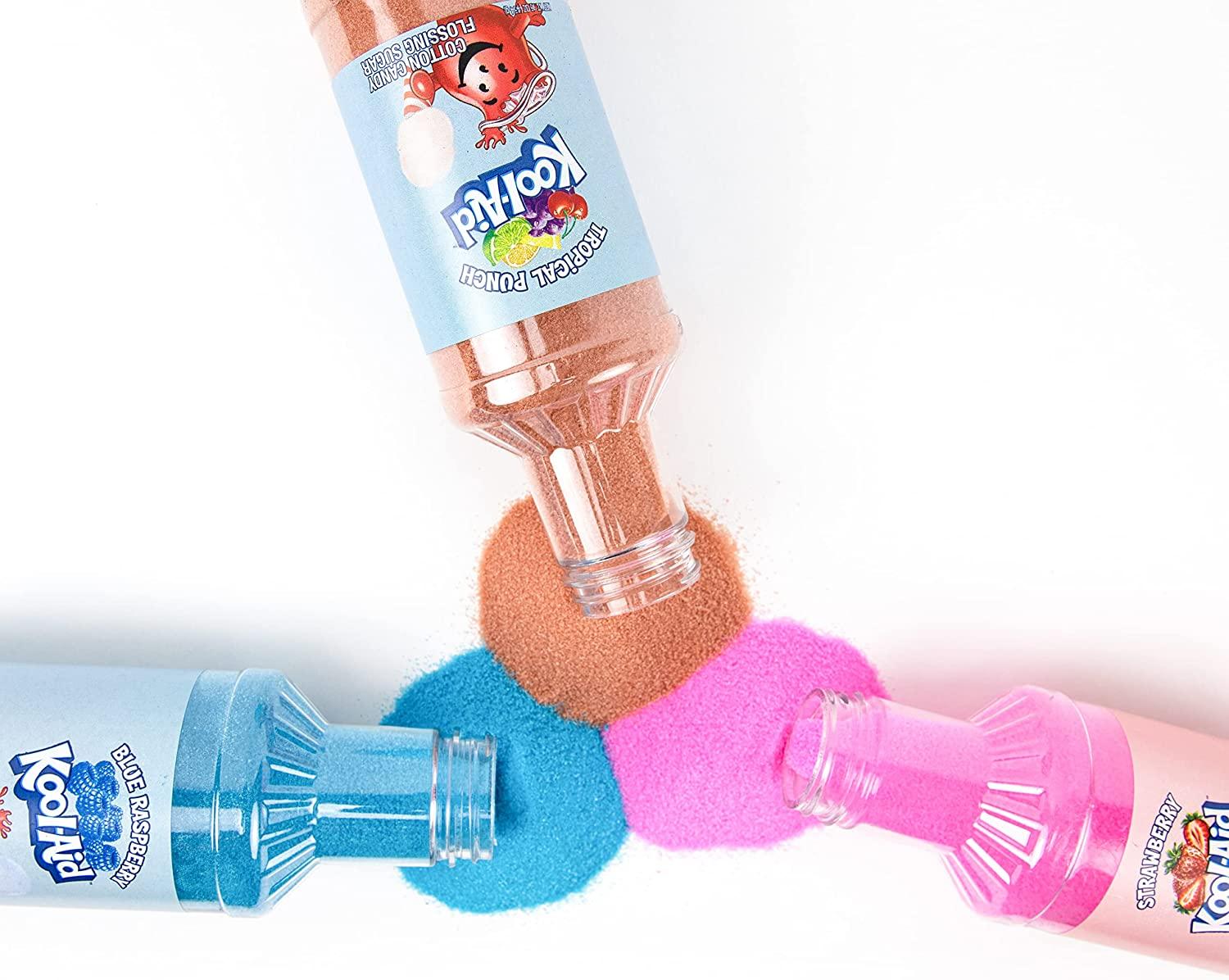 Nostalgia KoolAid Flossing Party Kit (3Pack) Blue Raspberry