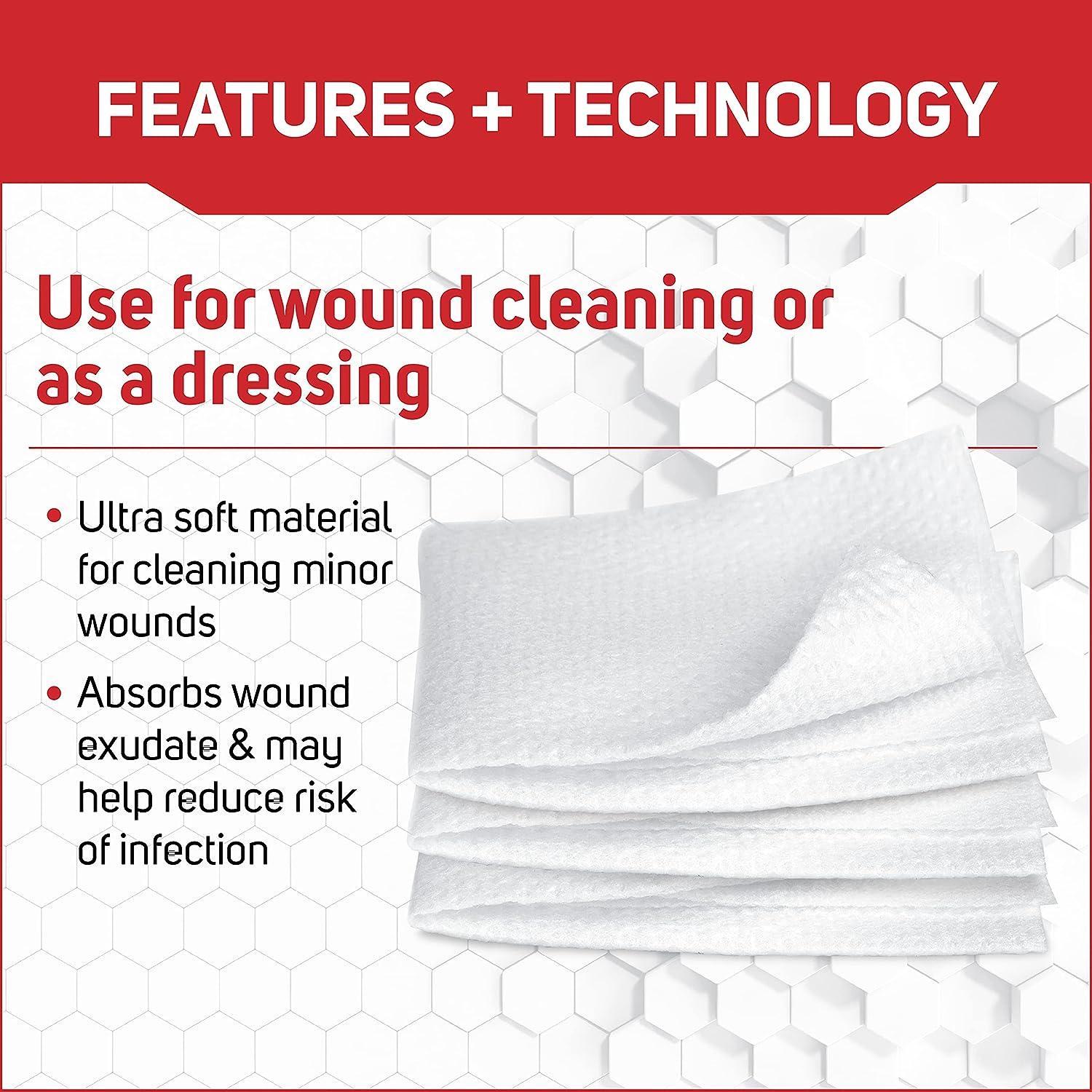 Care Science Antibacterial Sterile Gauze Pads 100 ct 2 X 2 for