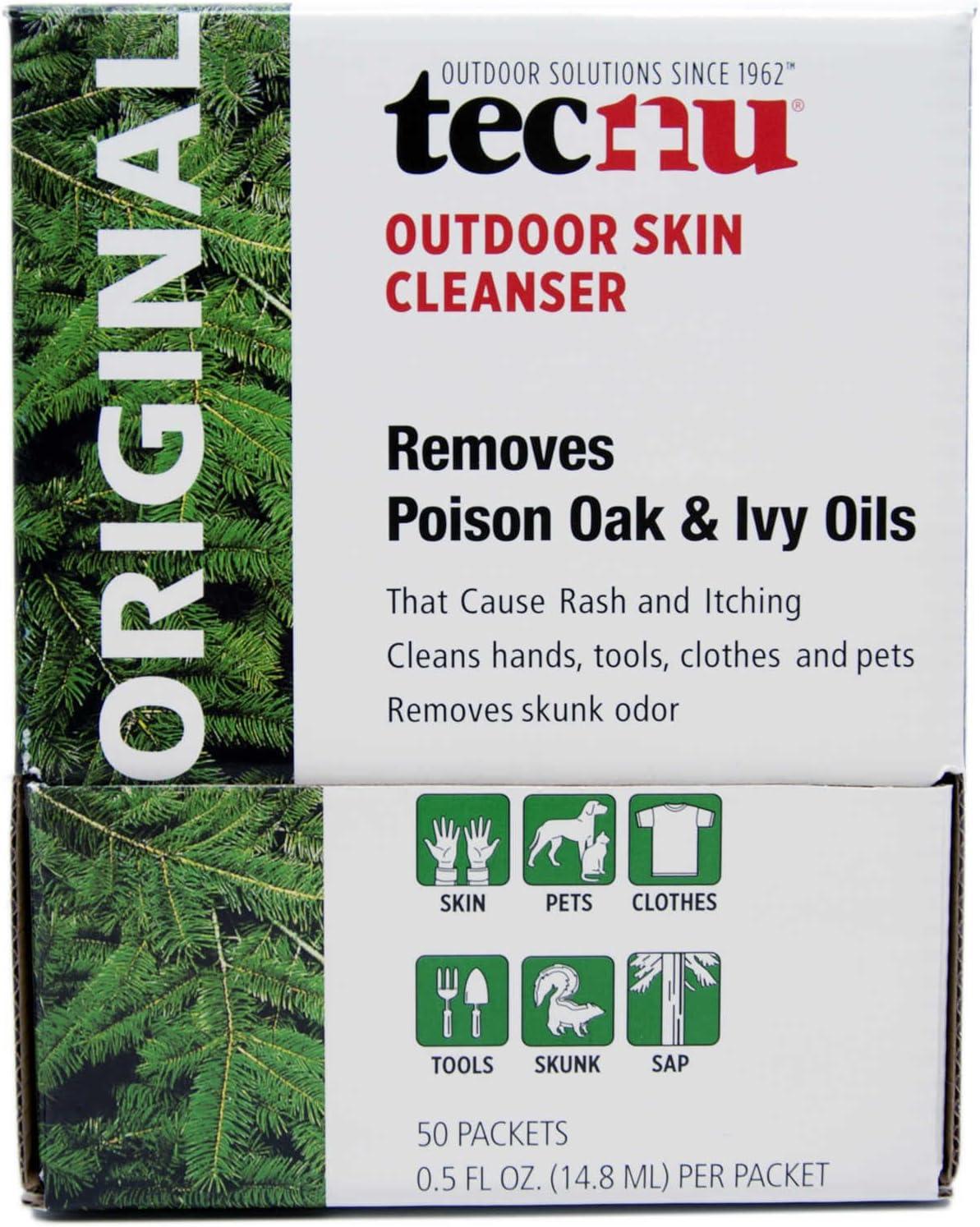 Tecnu Original Poison Oak & Ivy Outdoor Skin Cleanser Individual Use