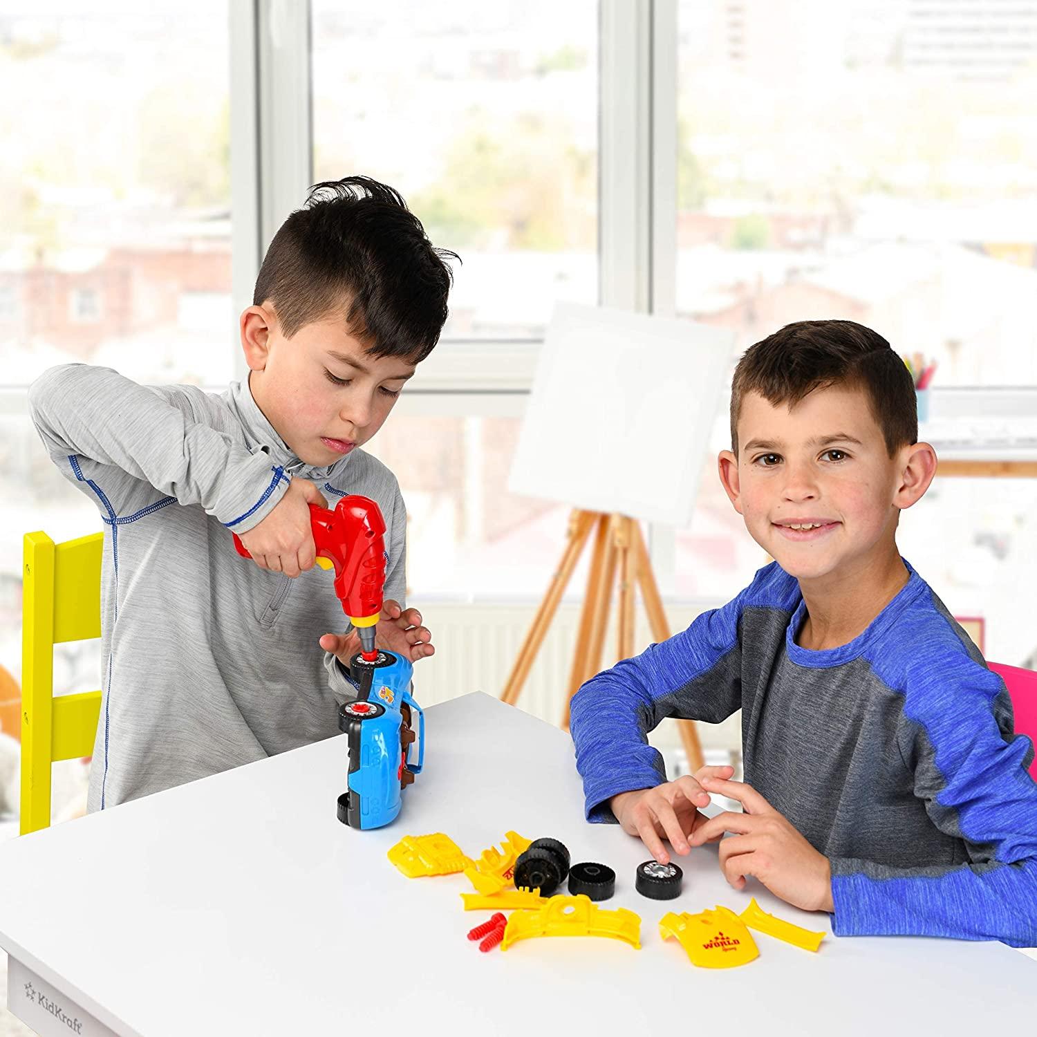 Take Apart Racing Car Toys Build Your Own Toy Car with 30 Piece