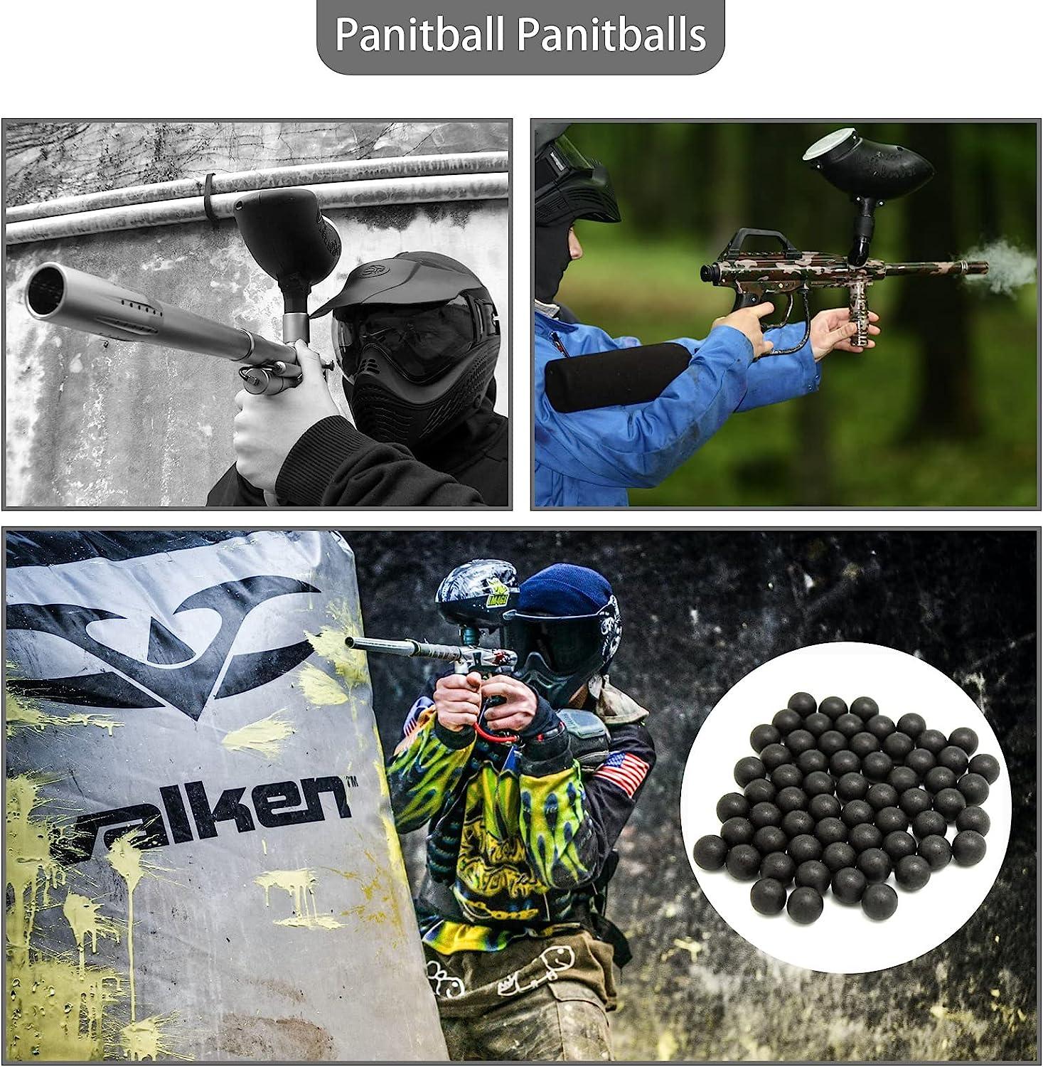 Paintballs,Cy,SHWAILLT 100 X.68 Caliber Jawbreaker Solid Balls,Self