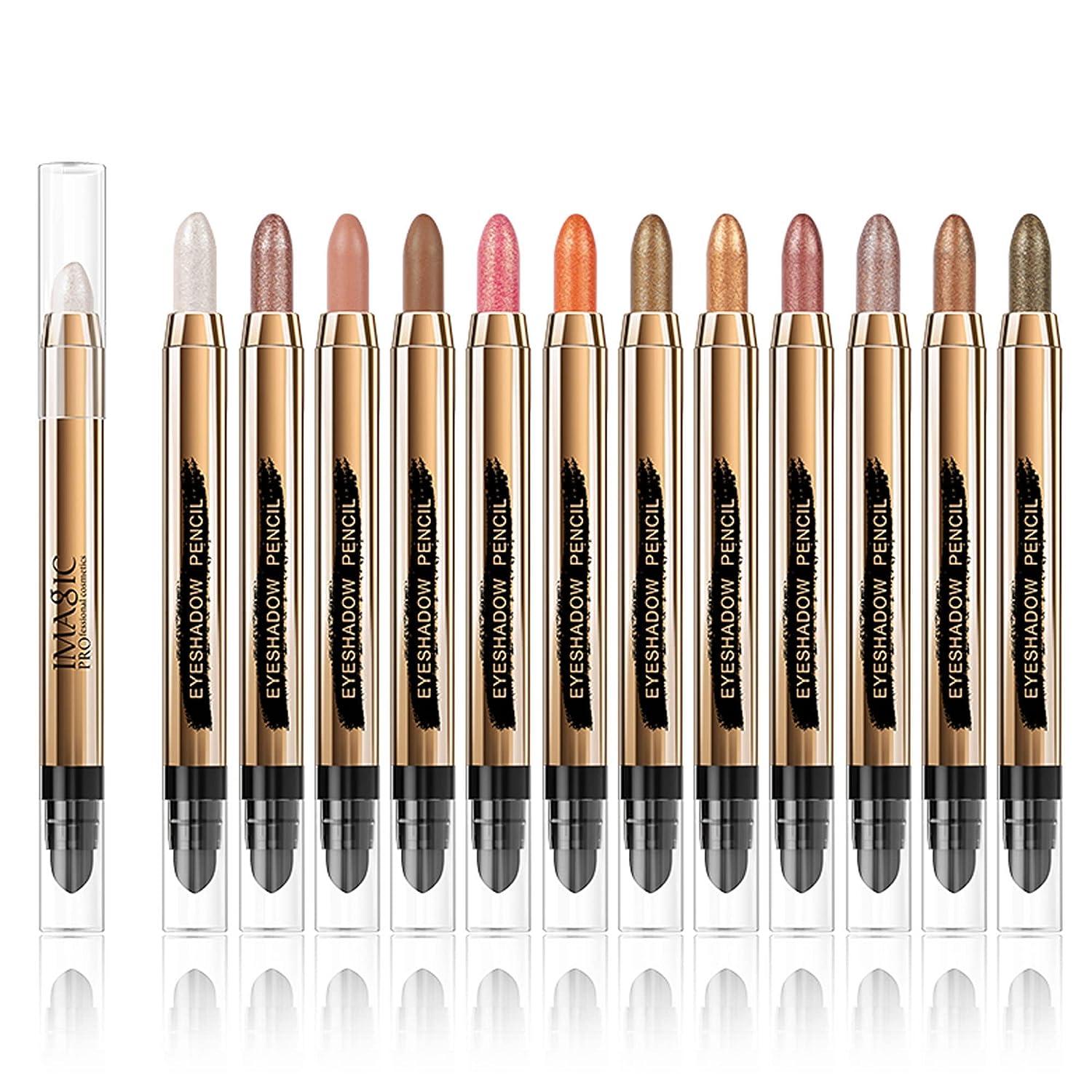 Wismee Cream Eyeshadow Stick Champagne Shimmer Eyeshadow Stick Glitter