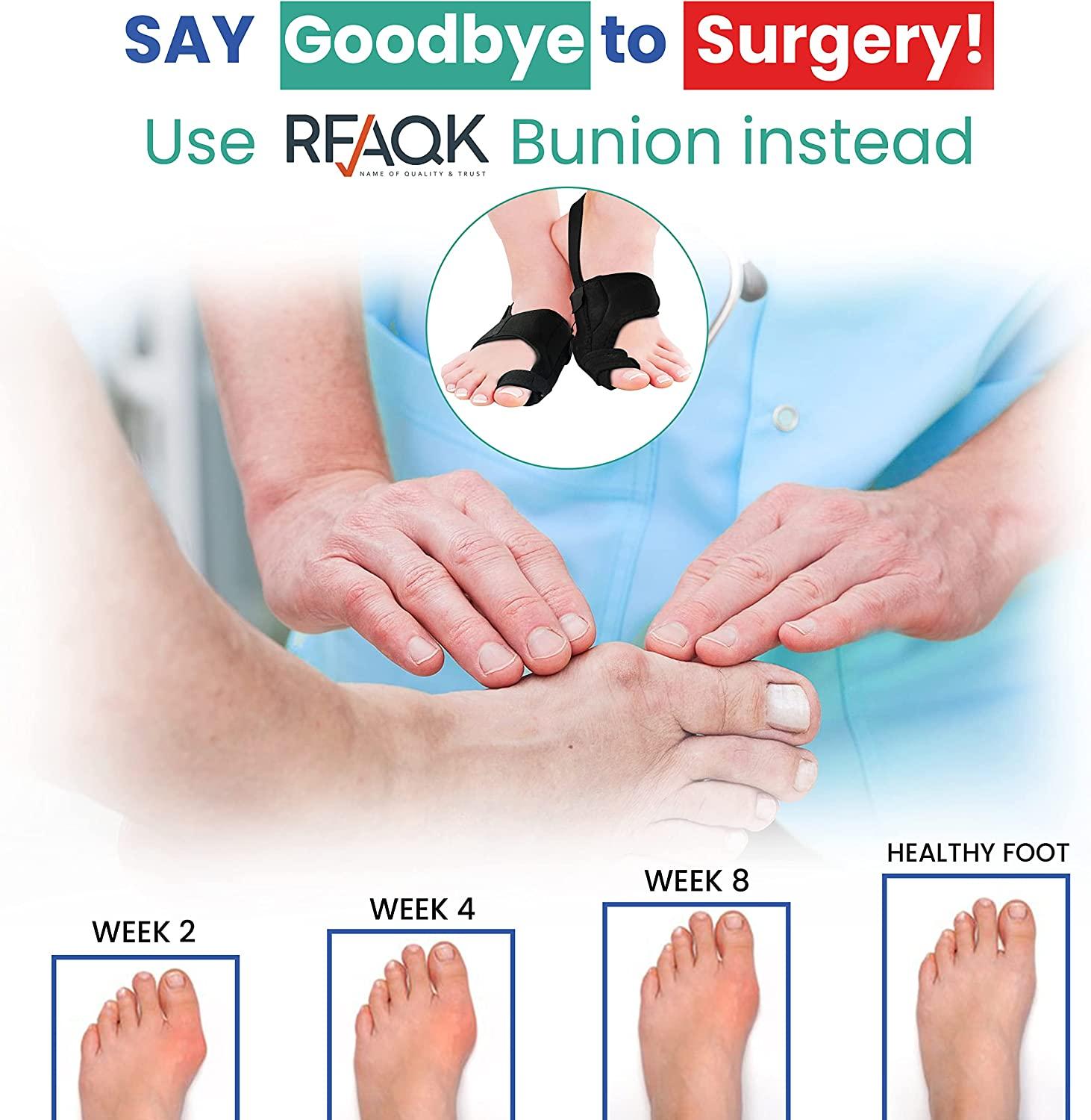 Bunion Corrector Kit for Men & Women 11pcs Relief Set with Toe