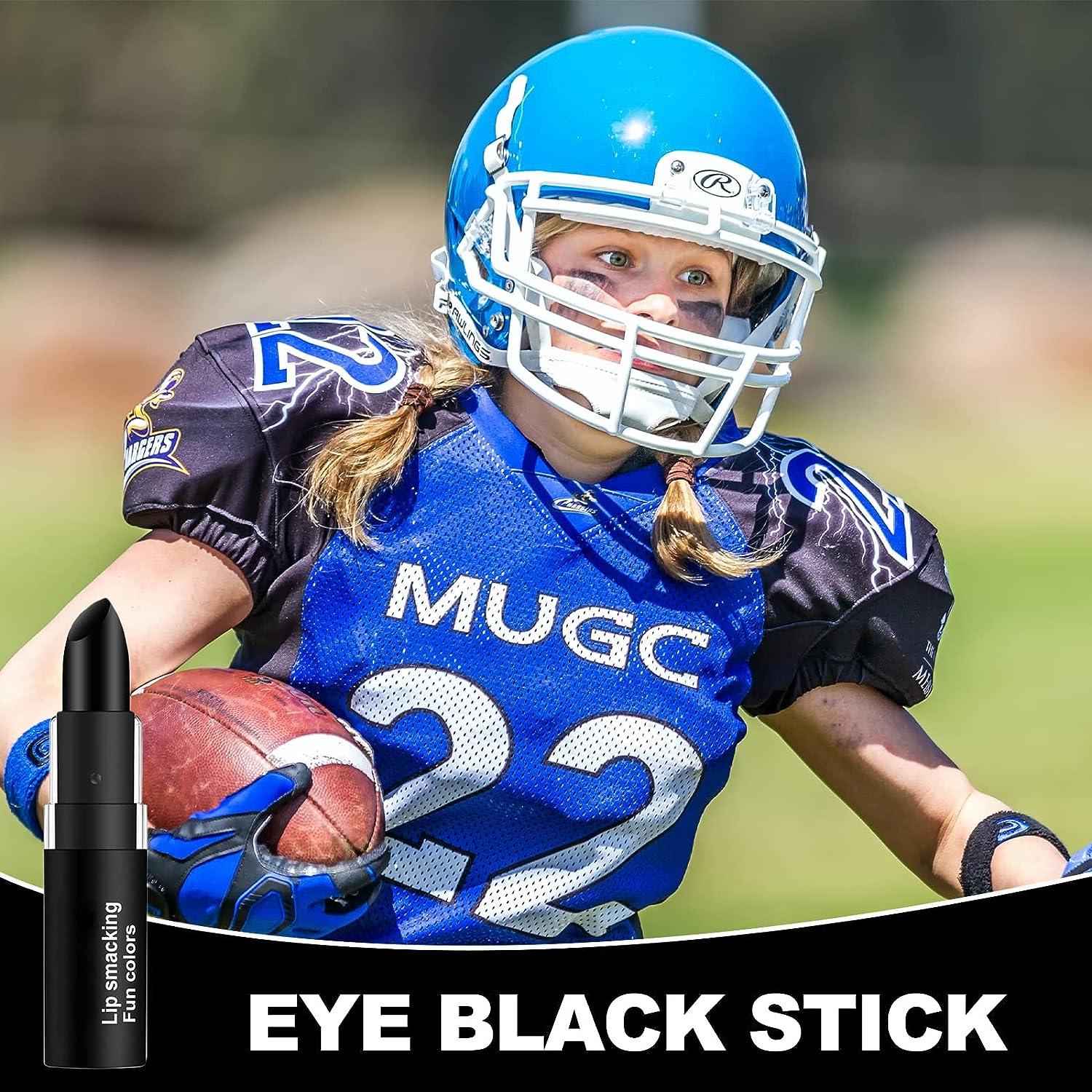 Jutqut 2Pcs Eye Black Stick Cream Eyeblack Tube for Sports