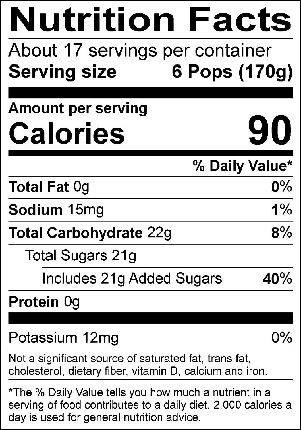 Otter Pops Original Assorted Freezer Pops - 100 Count, 6 Zippy Flavors