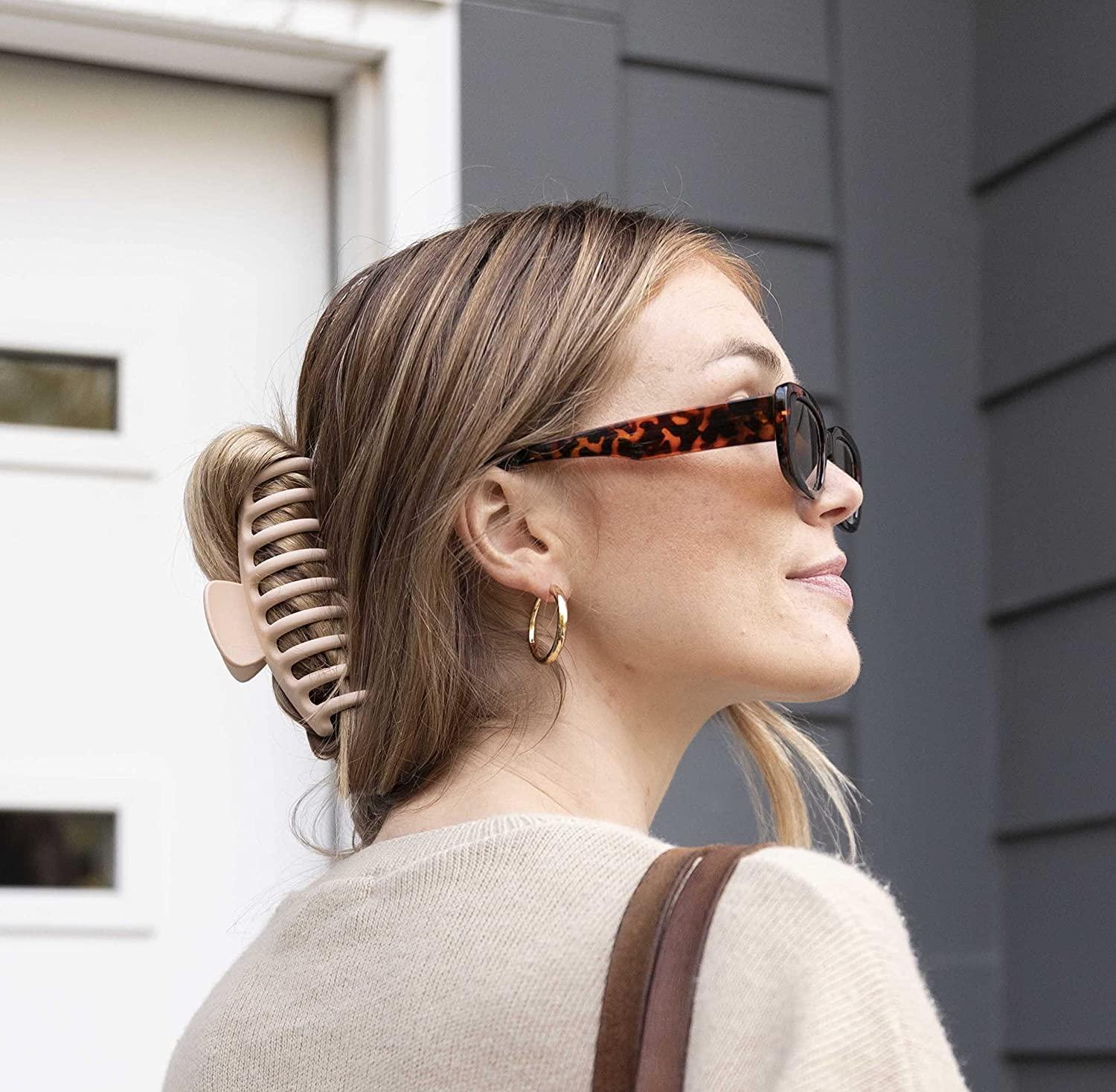 FRAMAR Large Claw Clips For Thick Hair Large Hair Clip For Thick Hair