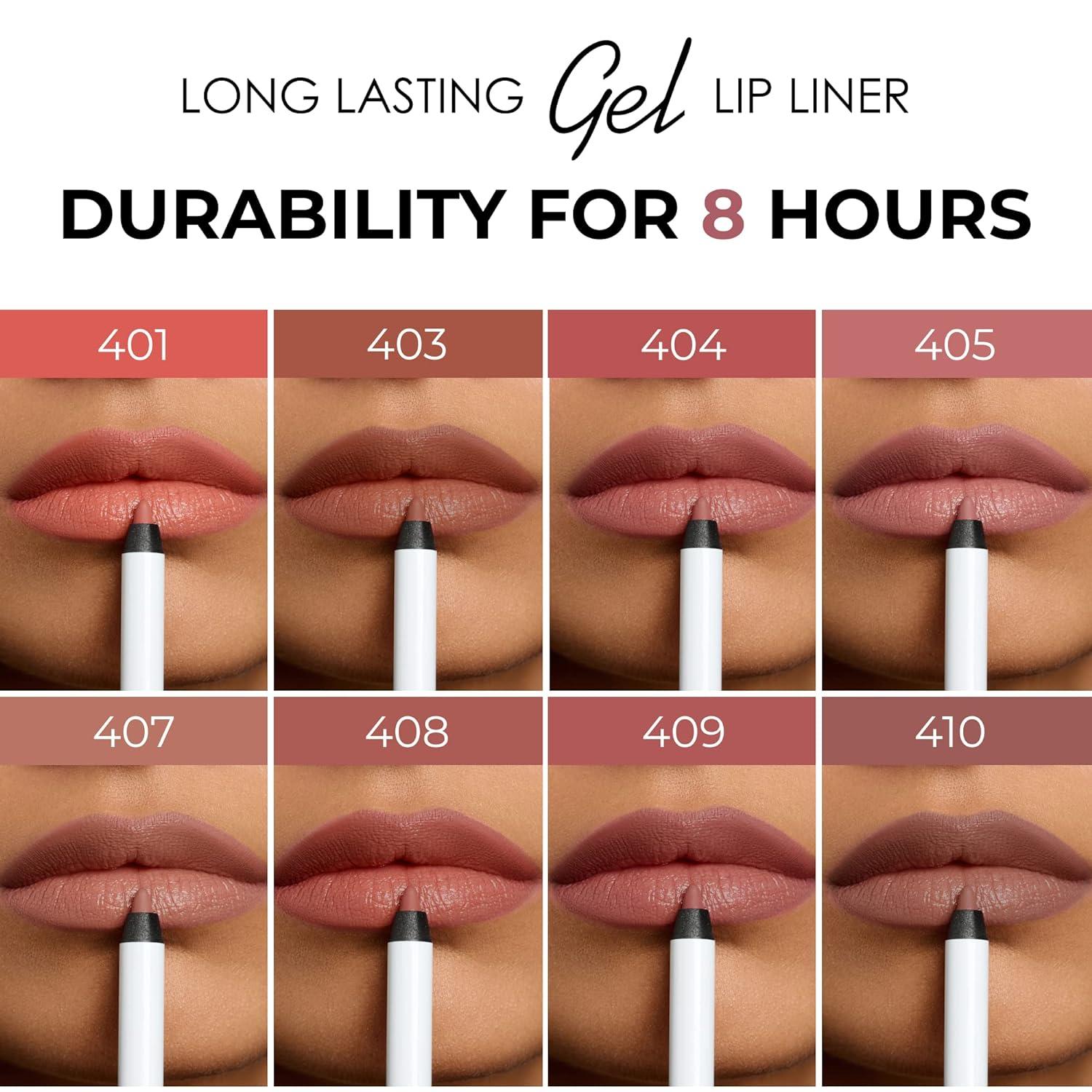 Lamel Gel Lip Liner Sharpenable Pencil Longlasting formula Adds