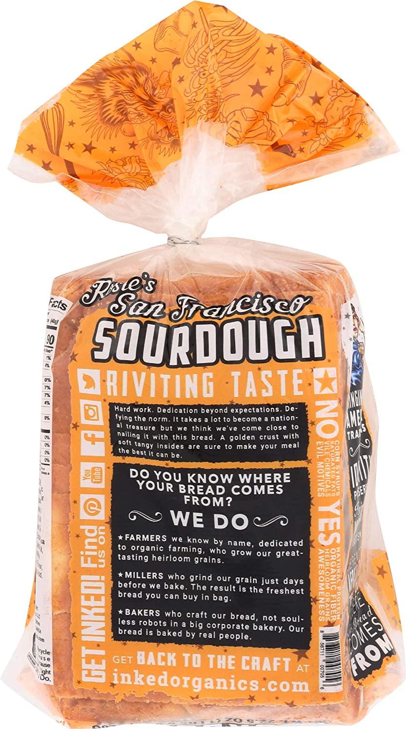 Inked Organics San Francisco Sourdough Organic Bread 22.5 oz