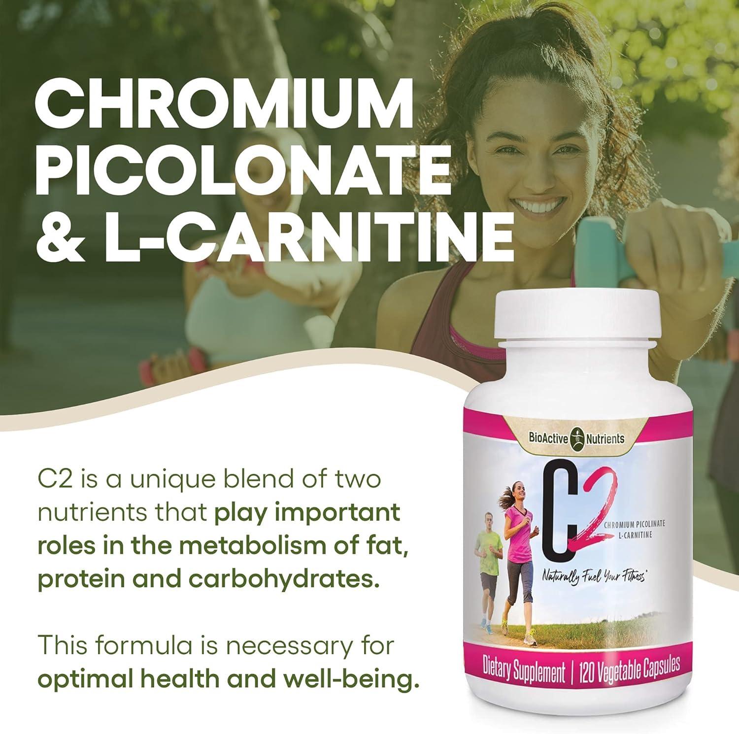 BioActive Nutrients C2Chromium Picolinate with LCarnitine to Aid