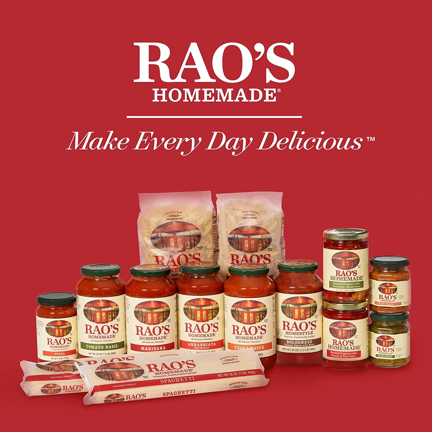 Rao's Homemade Arrabbiata Sauce, 24 oz, Tomato Sauce, Spicy, All