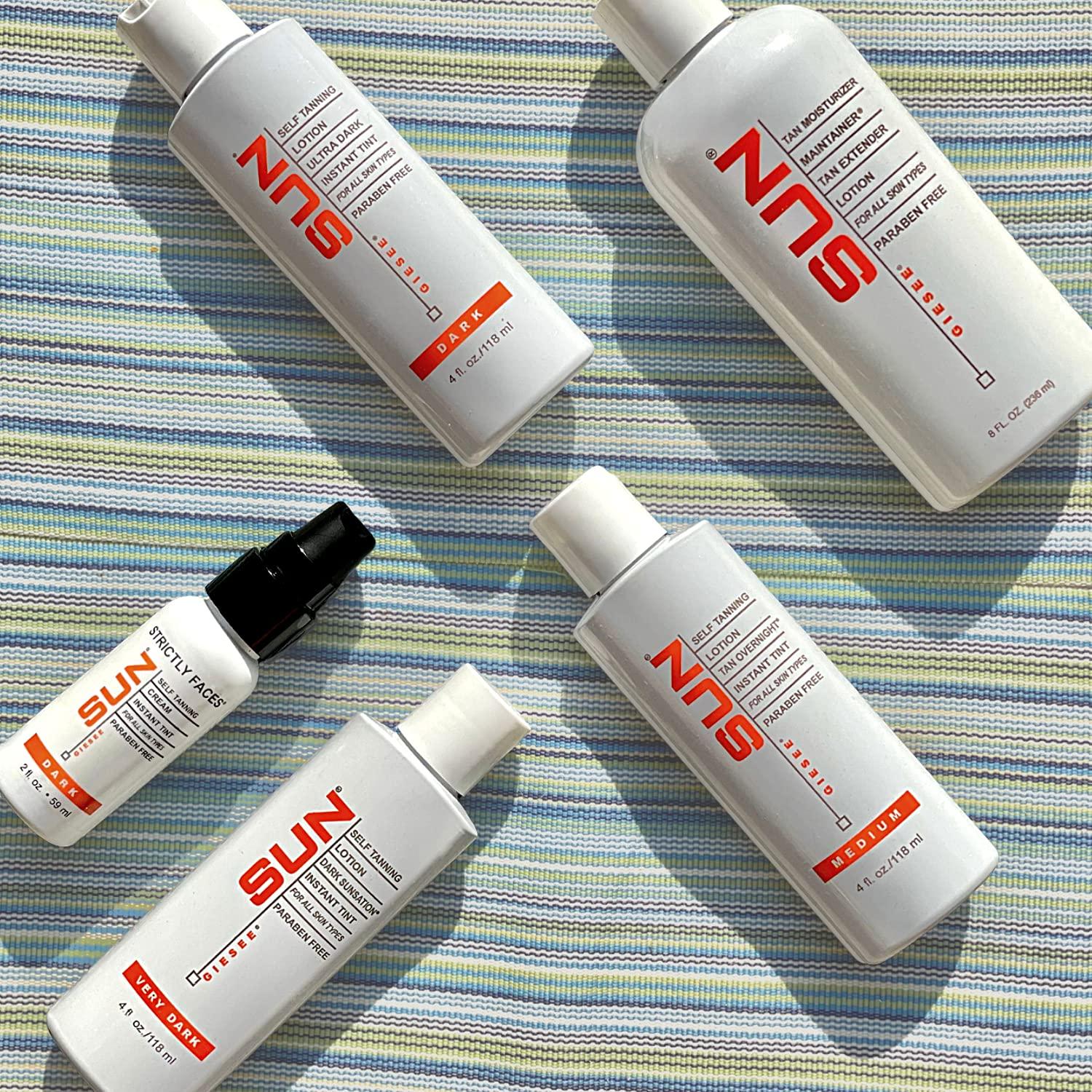 Sun Laboratories Ultra Dark Self-Tanning Lotion - 4 fl oz Bottle for Body &  Face - Sunless Tan Golden Glow - Dark Shade - Long-Lasting Results | Buy  Now with Express International Delivery | GoSupps.com