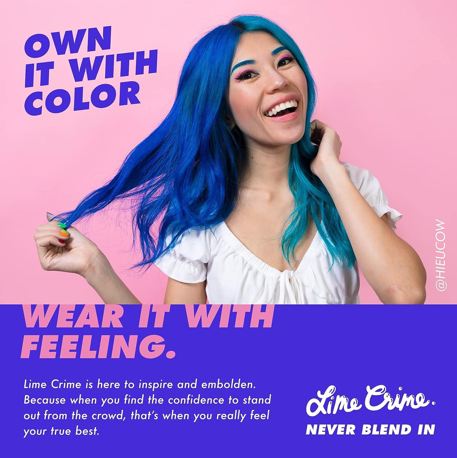 Lime Crime Unicorn Hair Dye in Mochi Lavender Vegan & CrueltyFree