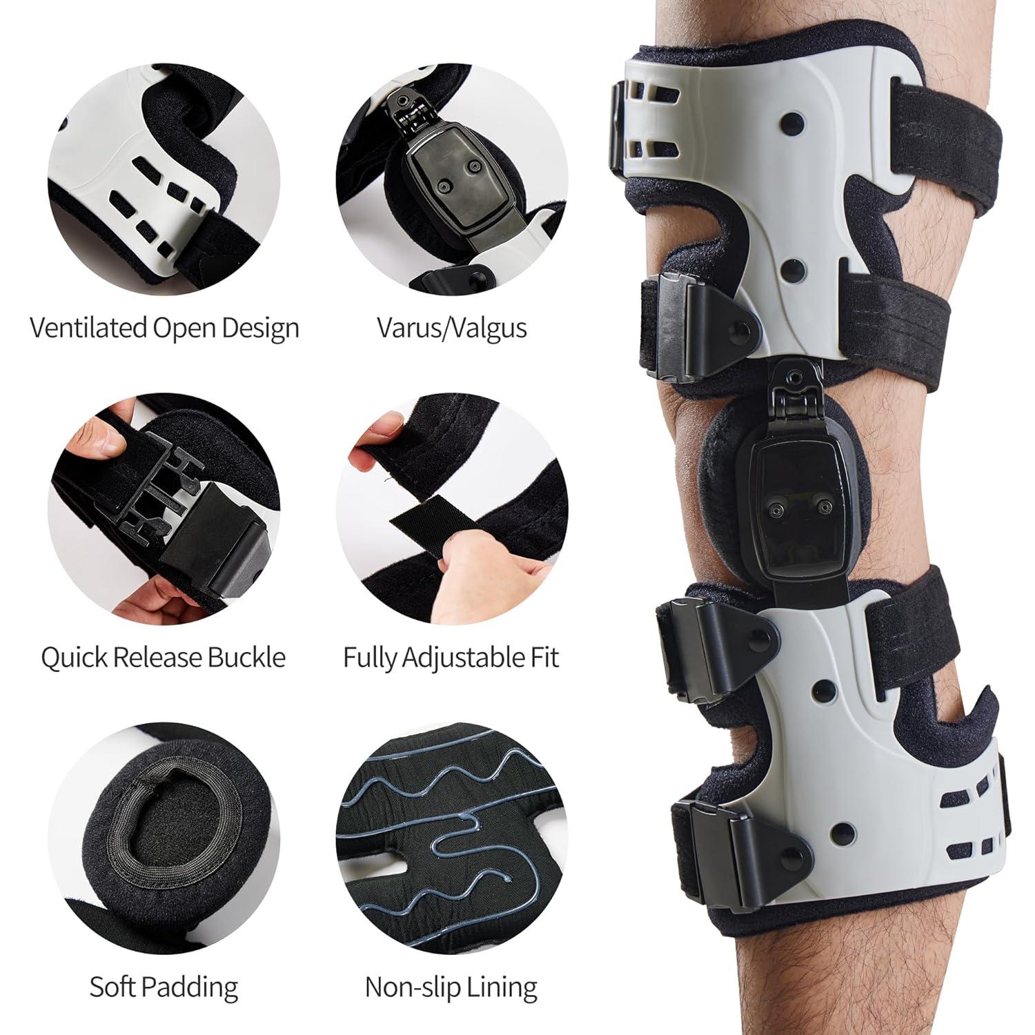 OA Unloader Knee Brace for Arthritis Relief | Medial Support for ...