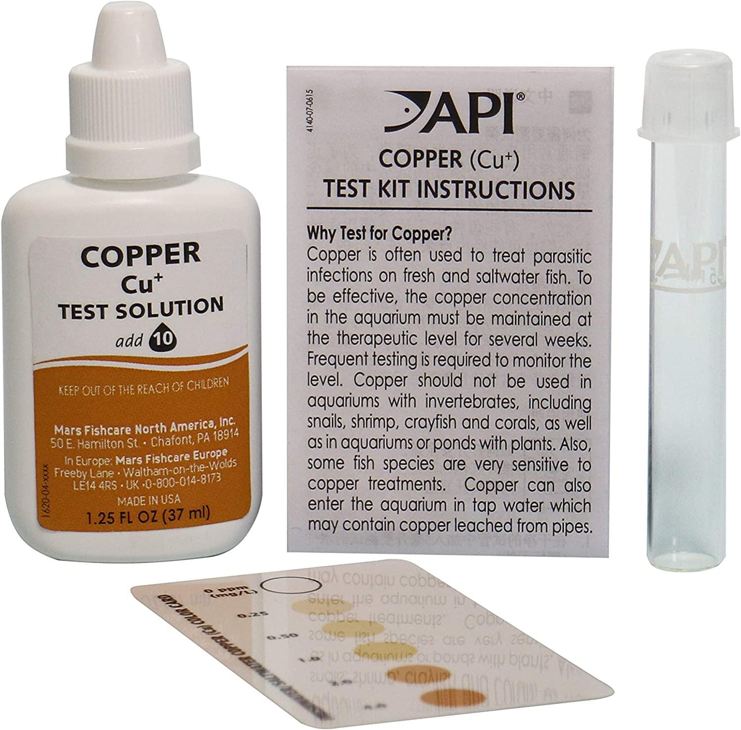 API COPPER TEST KIT 90Test Aquarium Water Test Kit