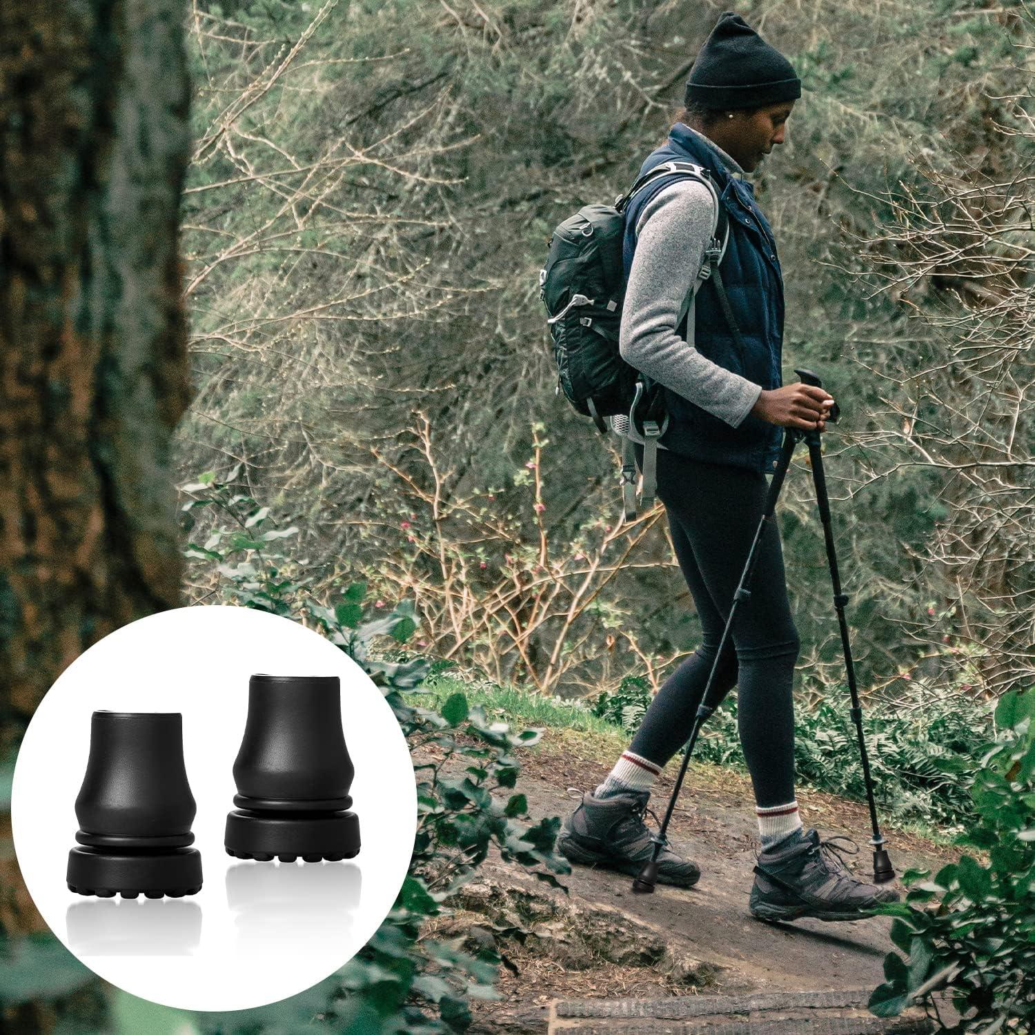 4Pcs Walking Stick Rubber Tips Cane Tips 3/4 Inch 20mm Heavy Duty