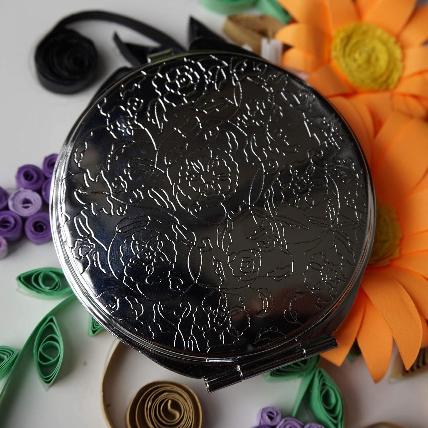 Mirror makeup mirror Map Wallpaper map of europe Pocket Mirror portable ...
