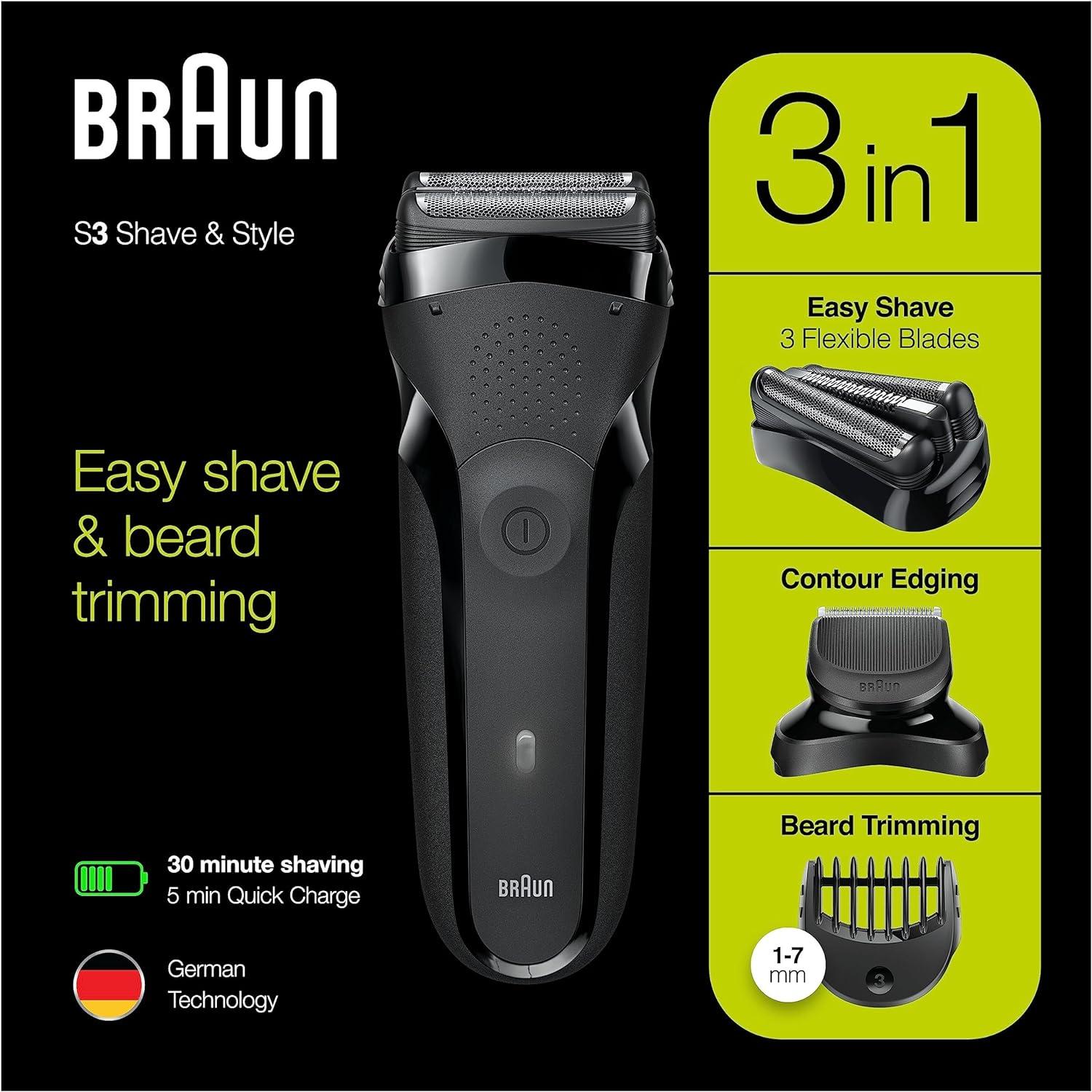 Braun Series 3 ProSkin beard shavers