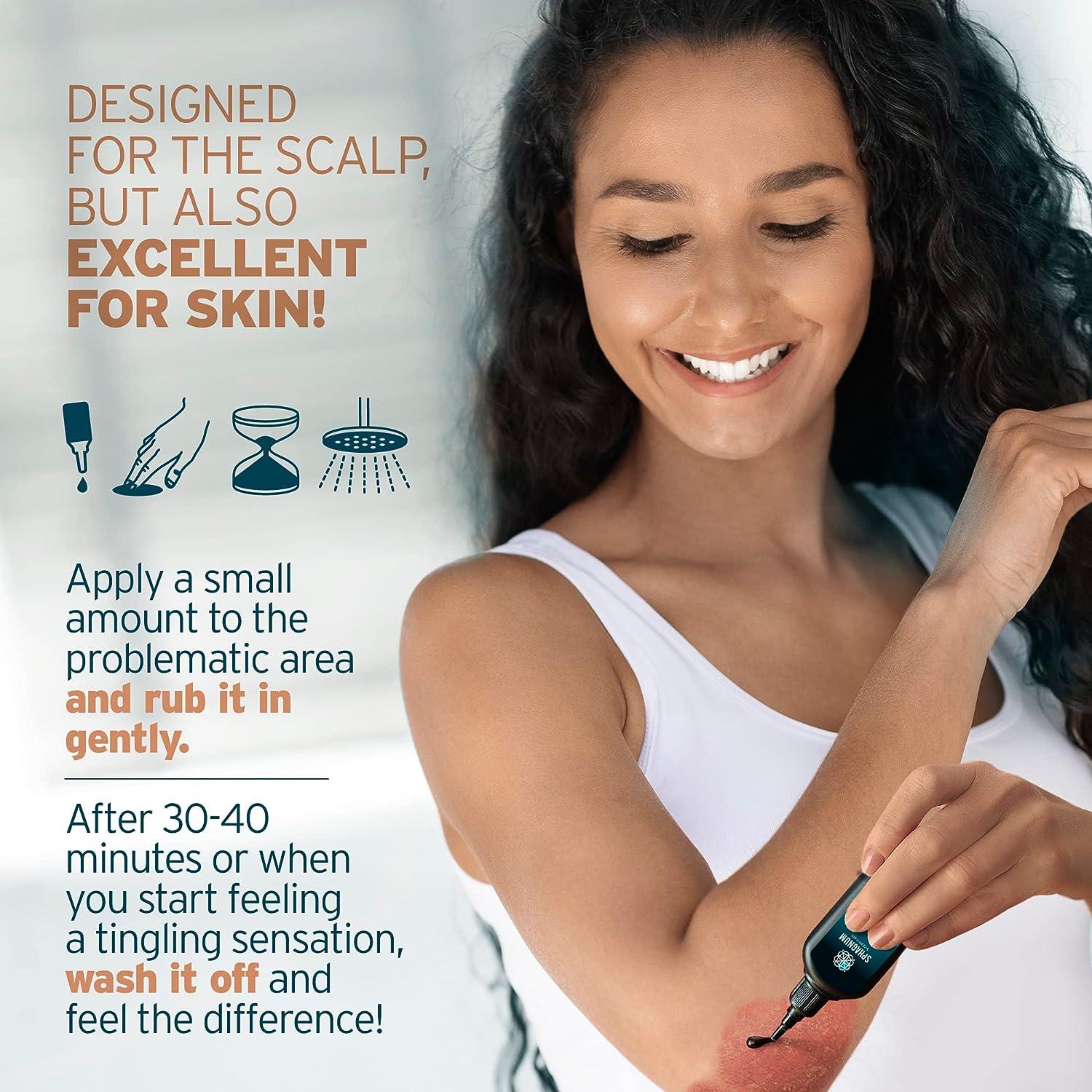 New Scalp Psoriasis Treatment Serum With herbs & medicated salicylic