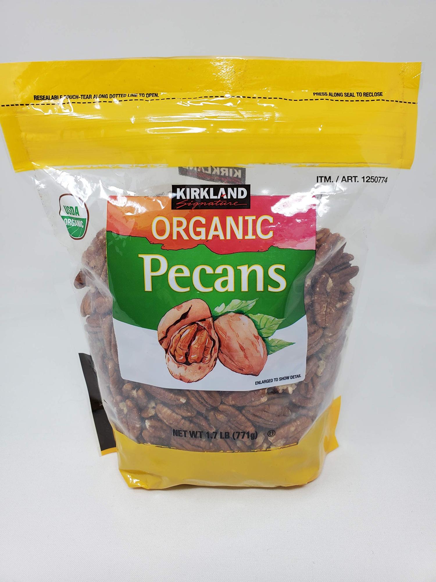 Premium Kirkland Signature Organic Pecans Fresh and Nutritious
